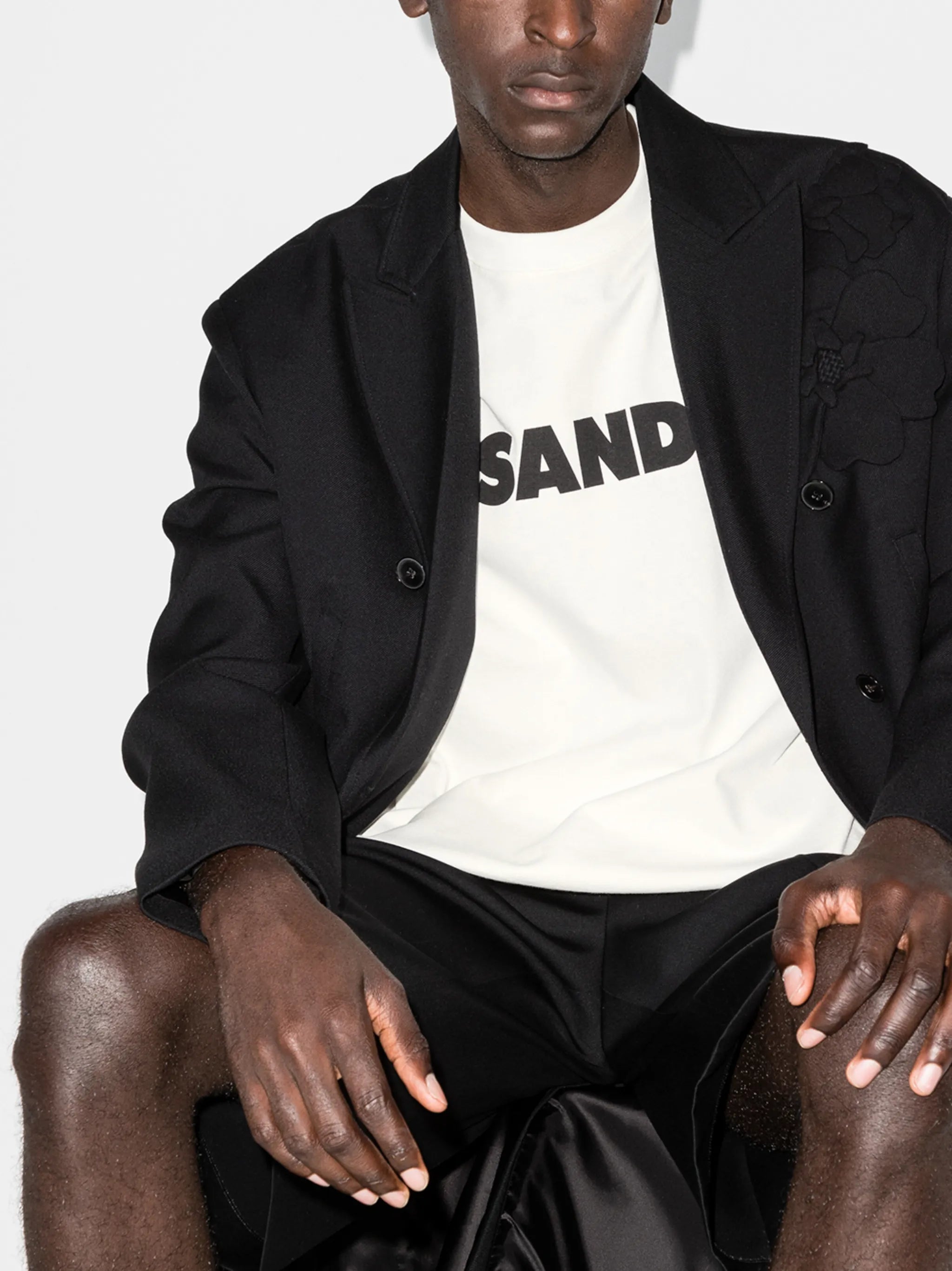 logo-print oversized T-shirt