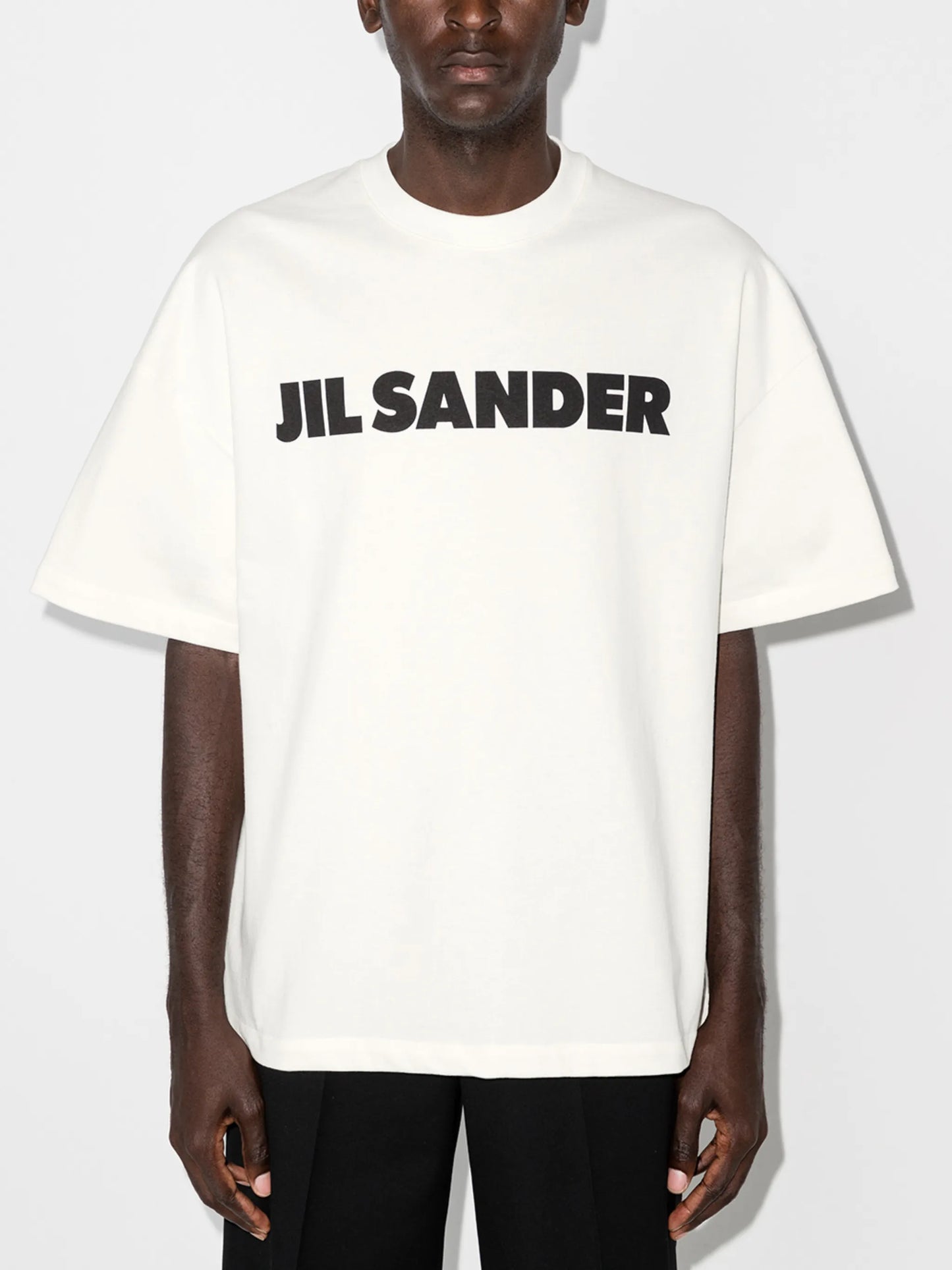 logo-print oversized T-shirt
