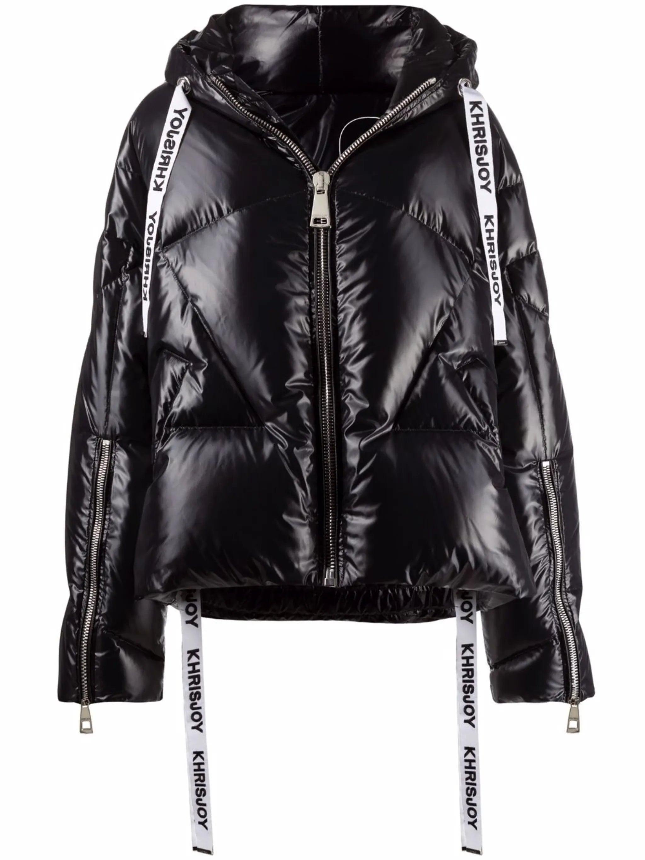 Iconic hooded puffer jacket