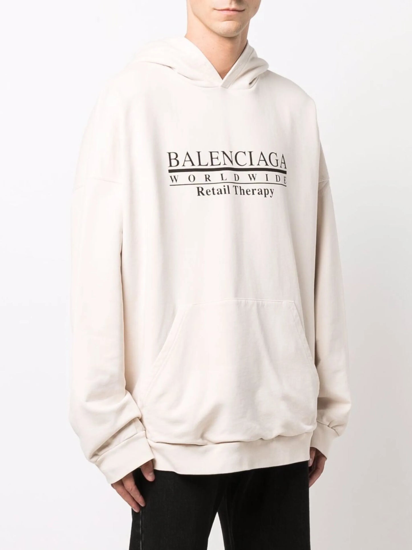 Retail Therapy logo hoodie