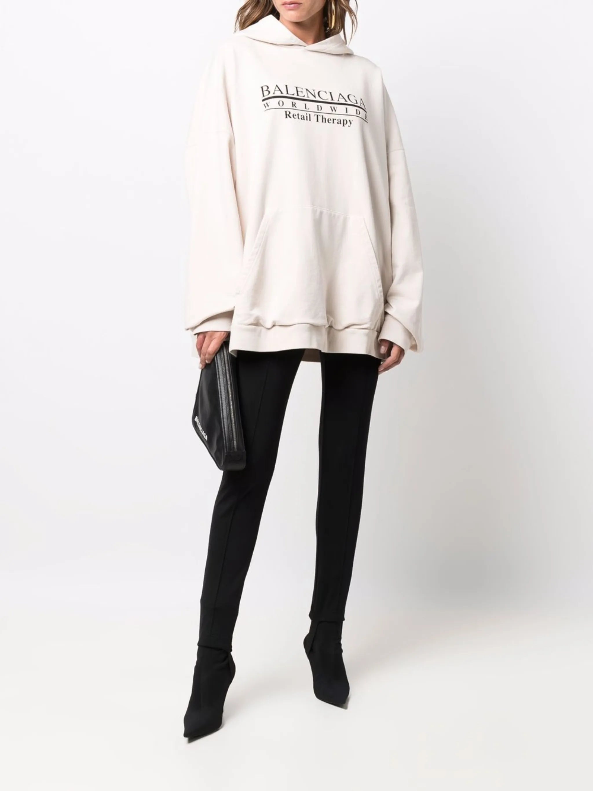 Retail Therapy logo hoodie