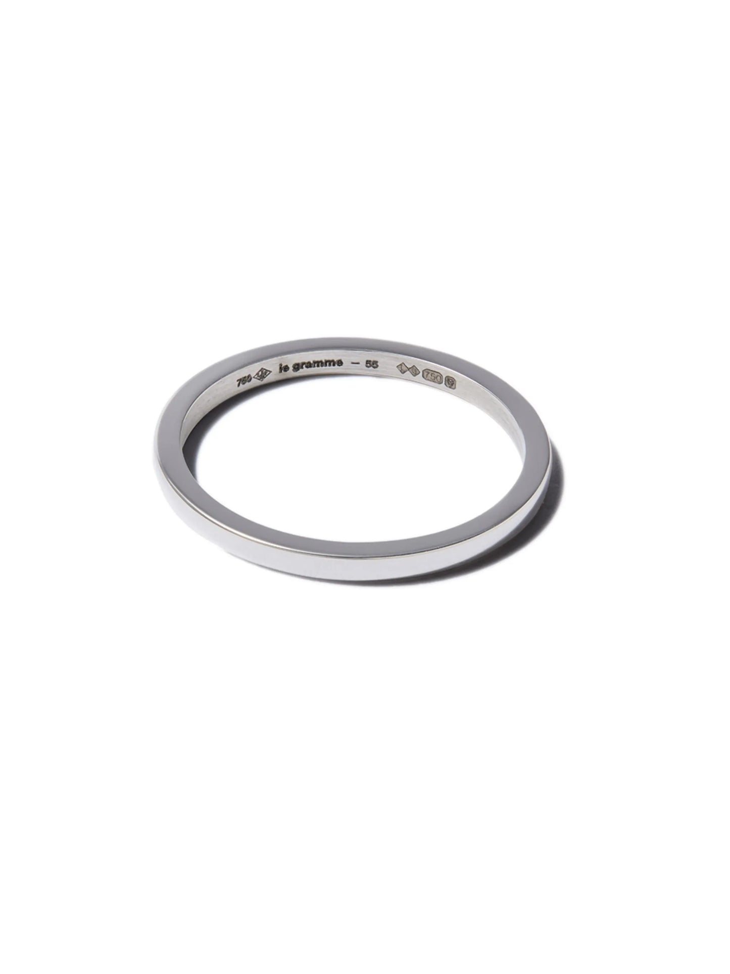 18kt white gold 2g ring