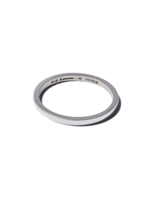 18kt white gold 2g ring