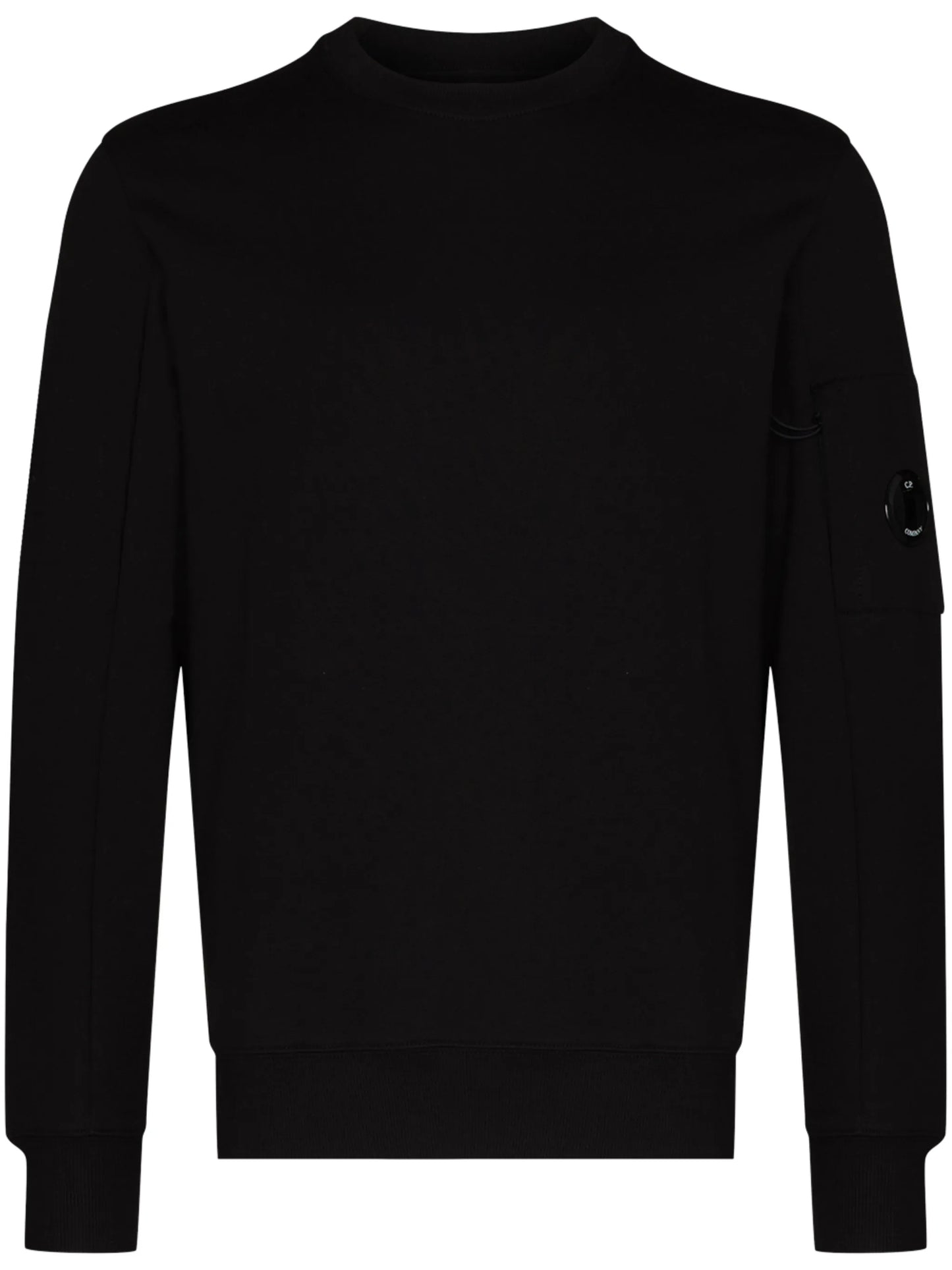 logo-patch cotton sweatshirt