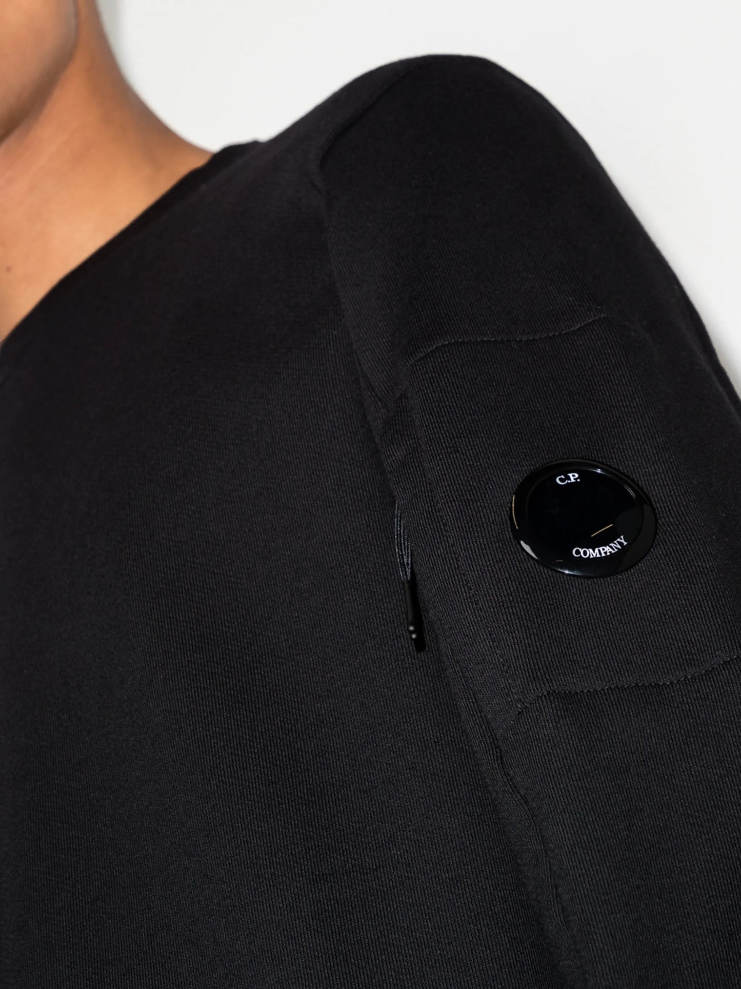 logo-patch cotton sweatshirt