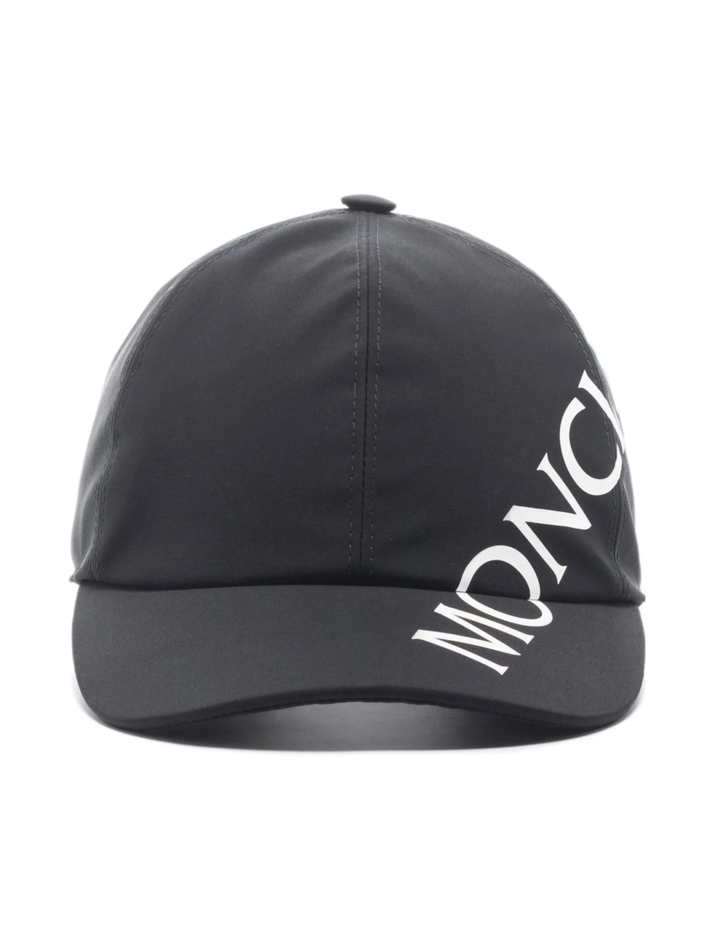 diagonal logo-print baseball cap