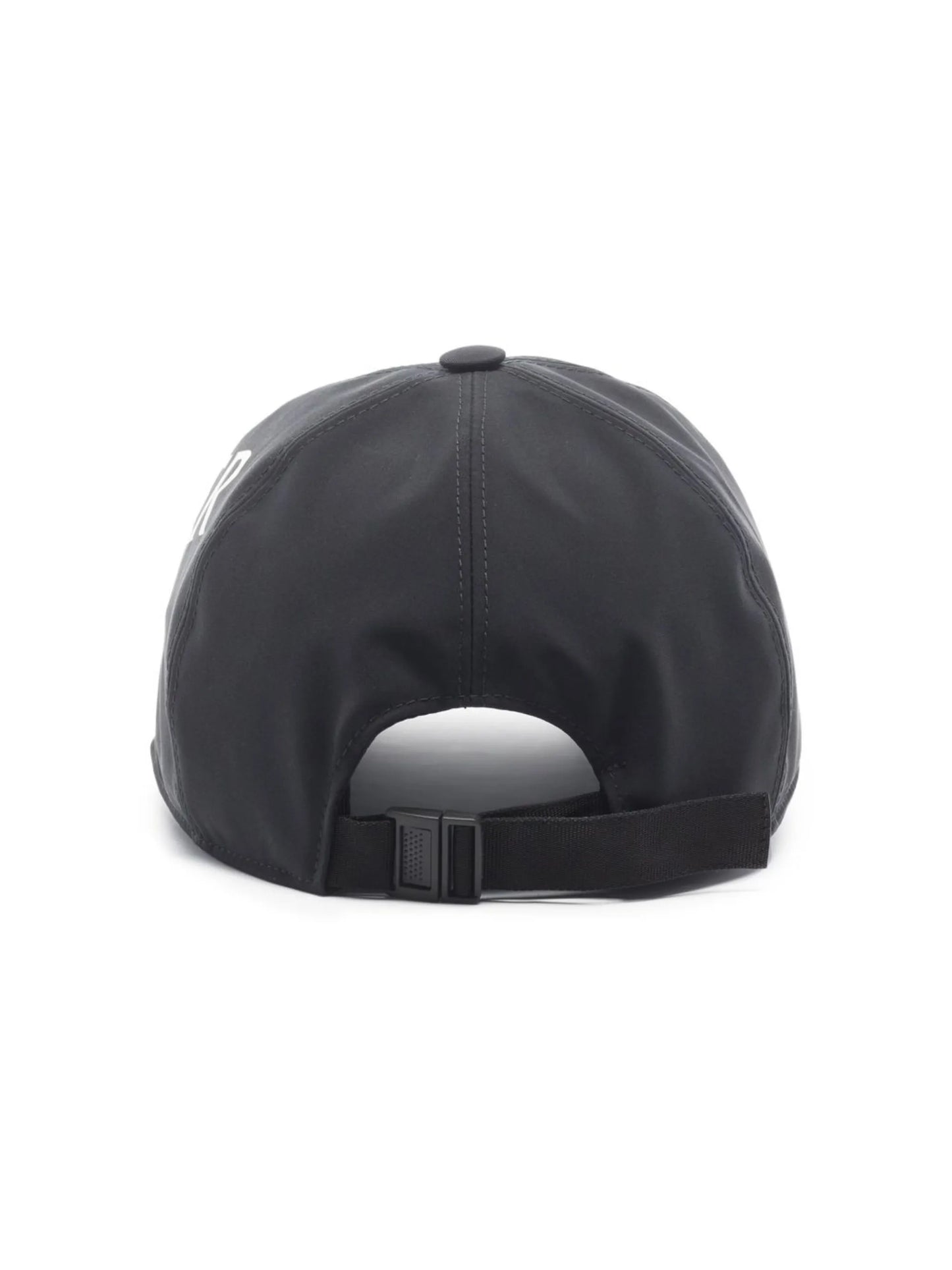 diagonal logo-print baseball cap