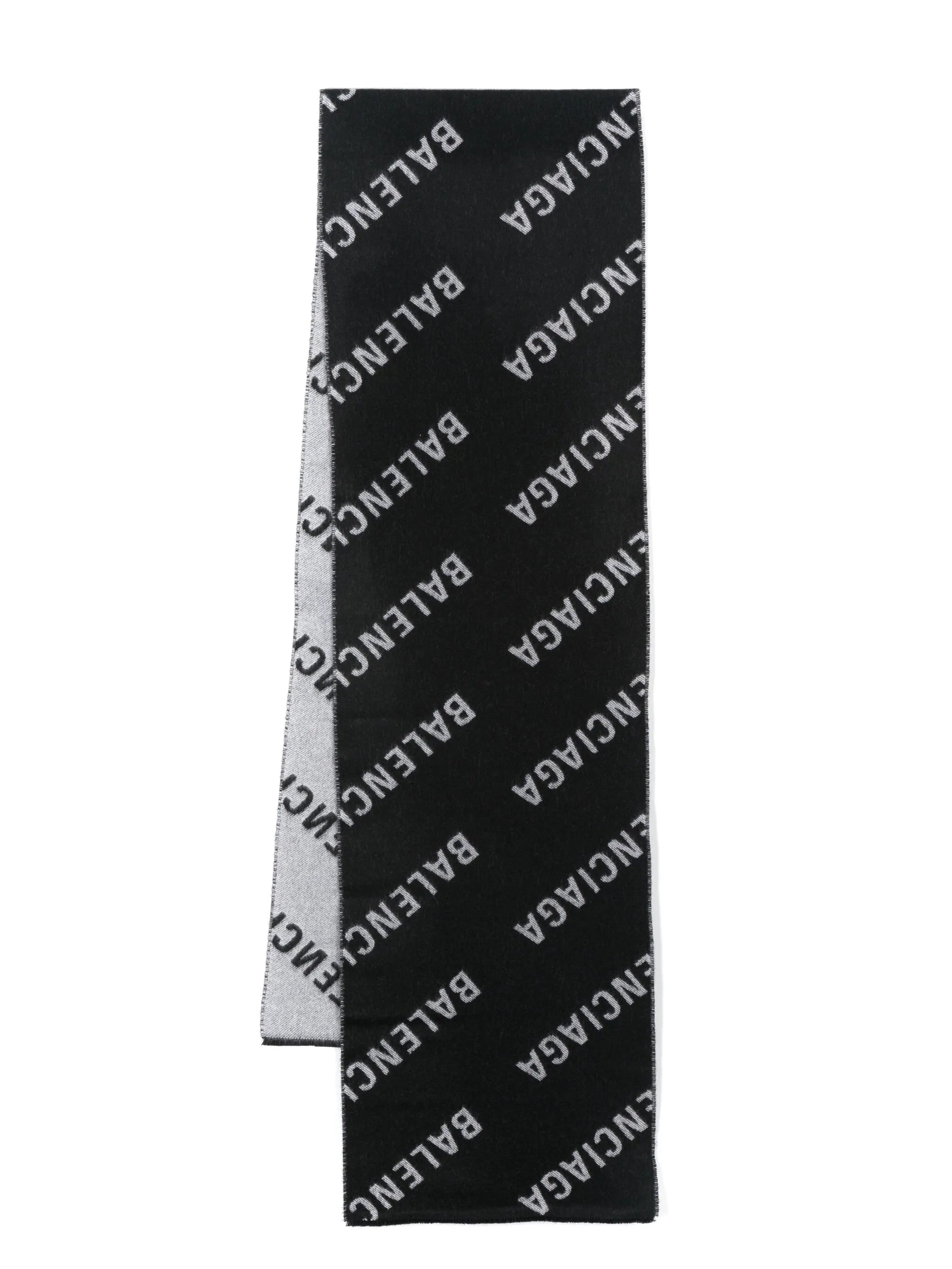Allover Logo Macro scarf