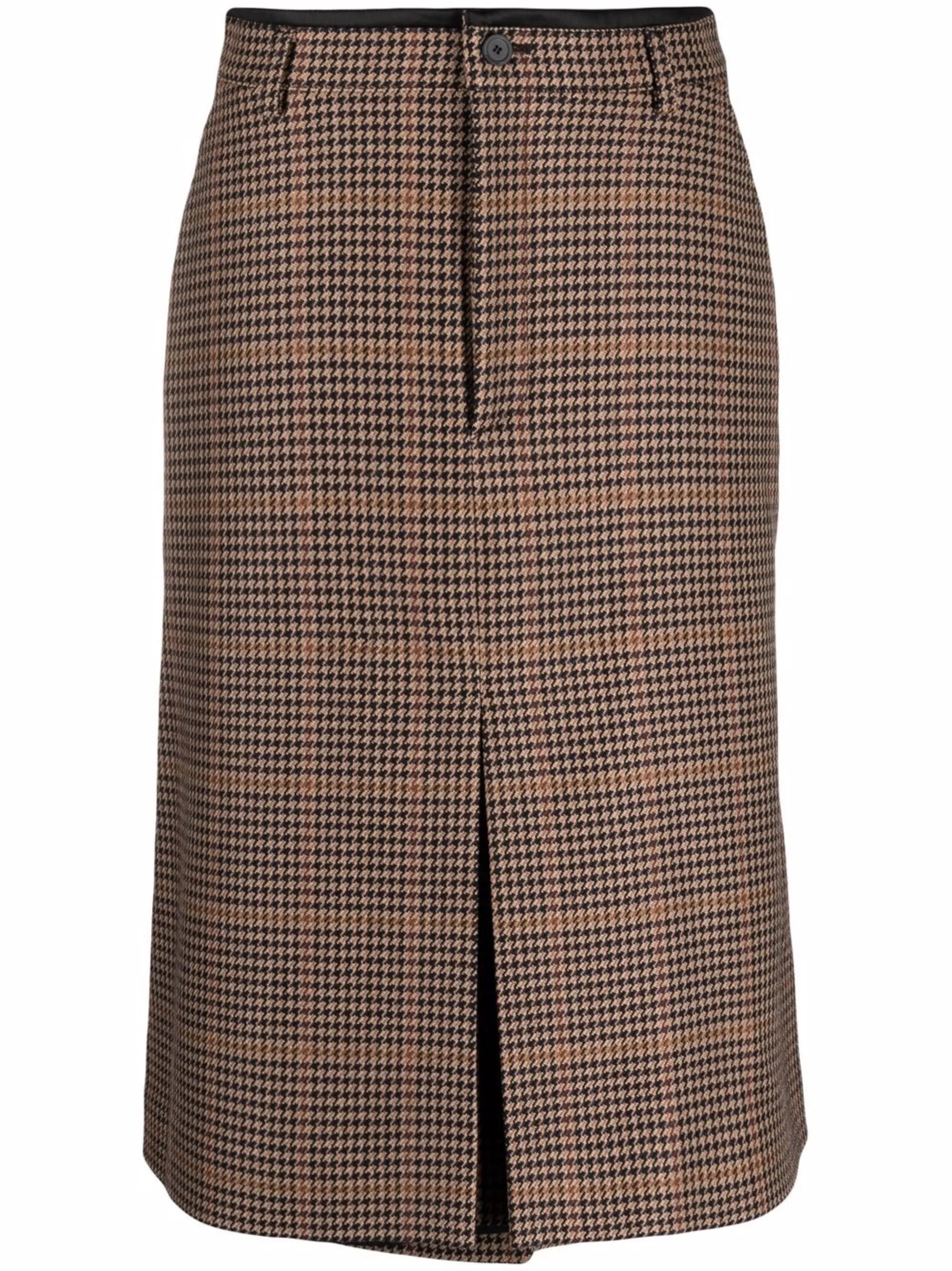 flat box pleat skirt
