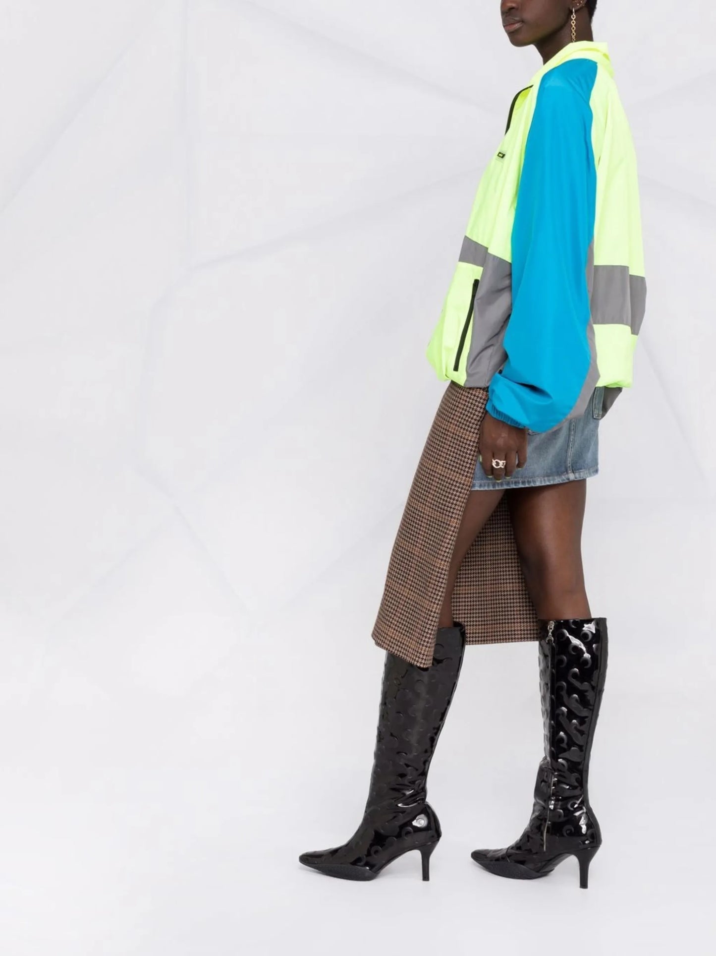 flat box pleat skirt