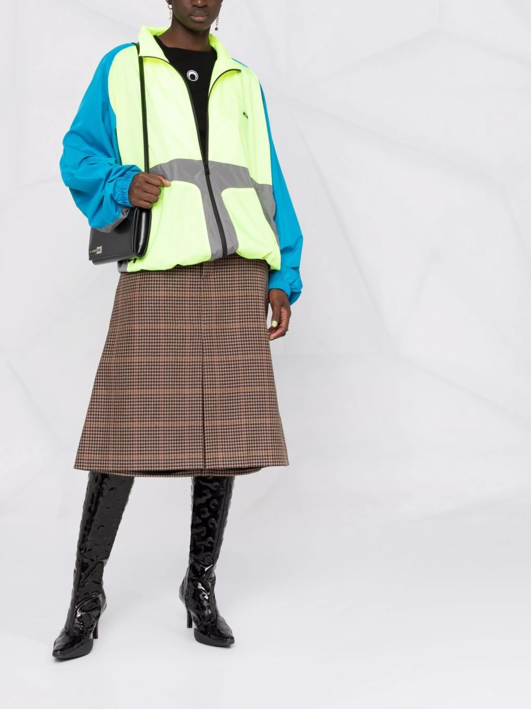 flat box pleat skirt