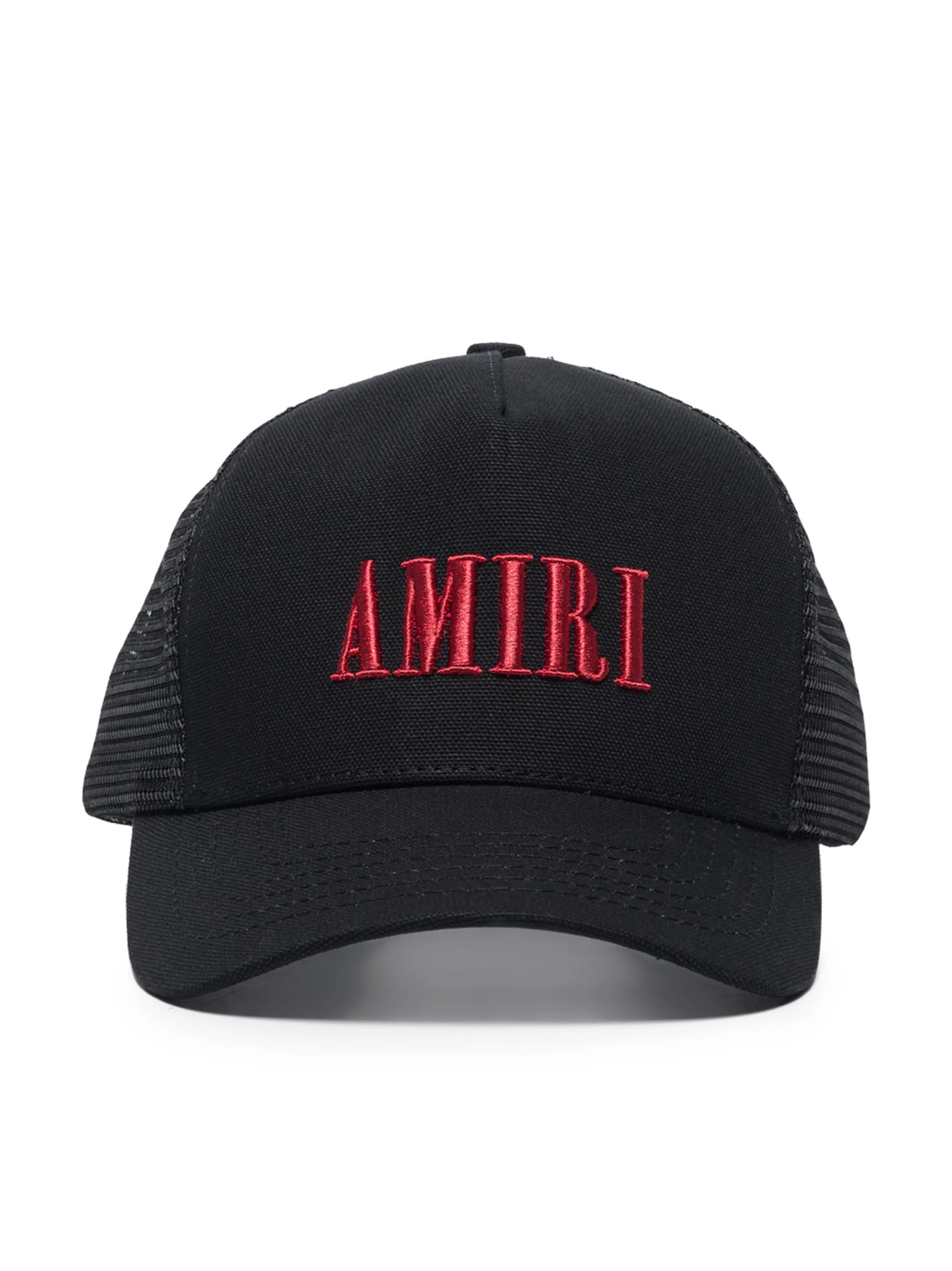 Trucker logo-embroidered baseball cap