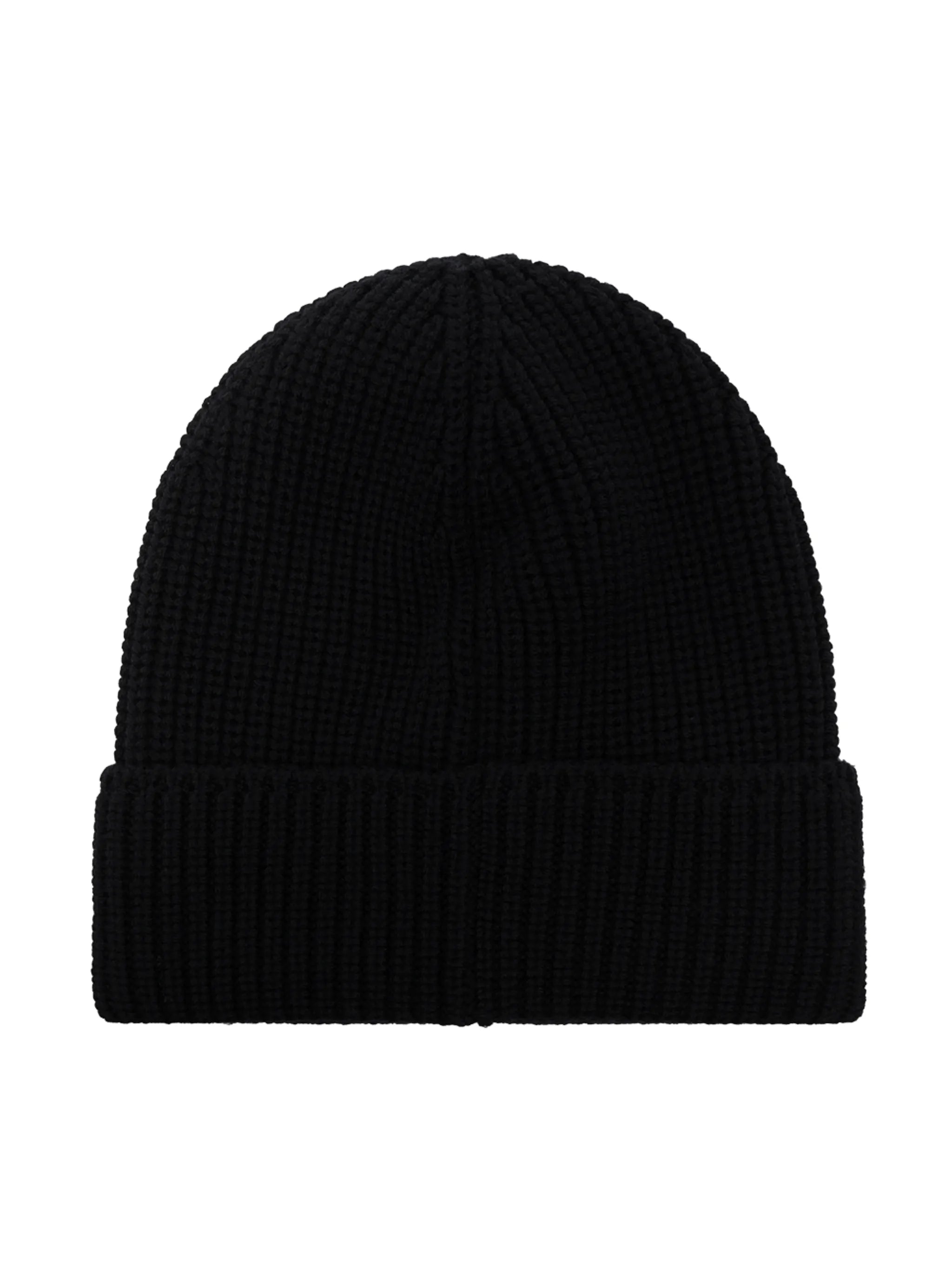 Arctic Disc ribbed-knit beanie