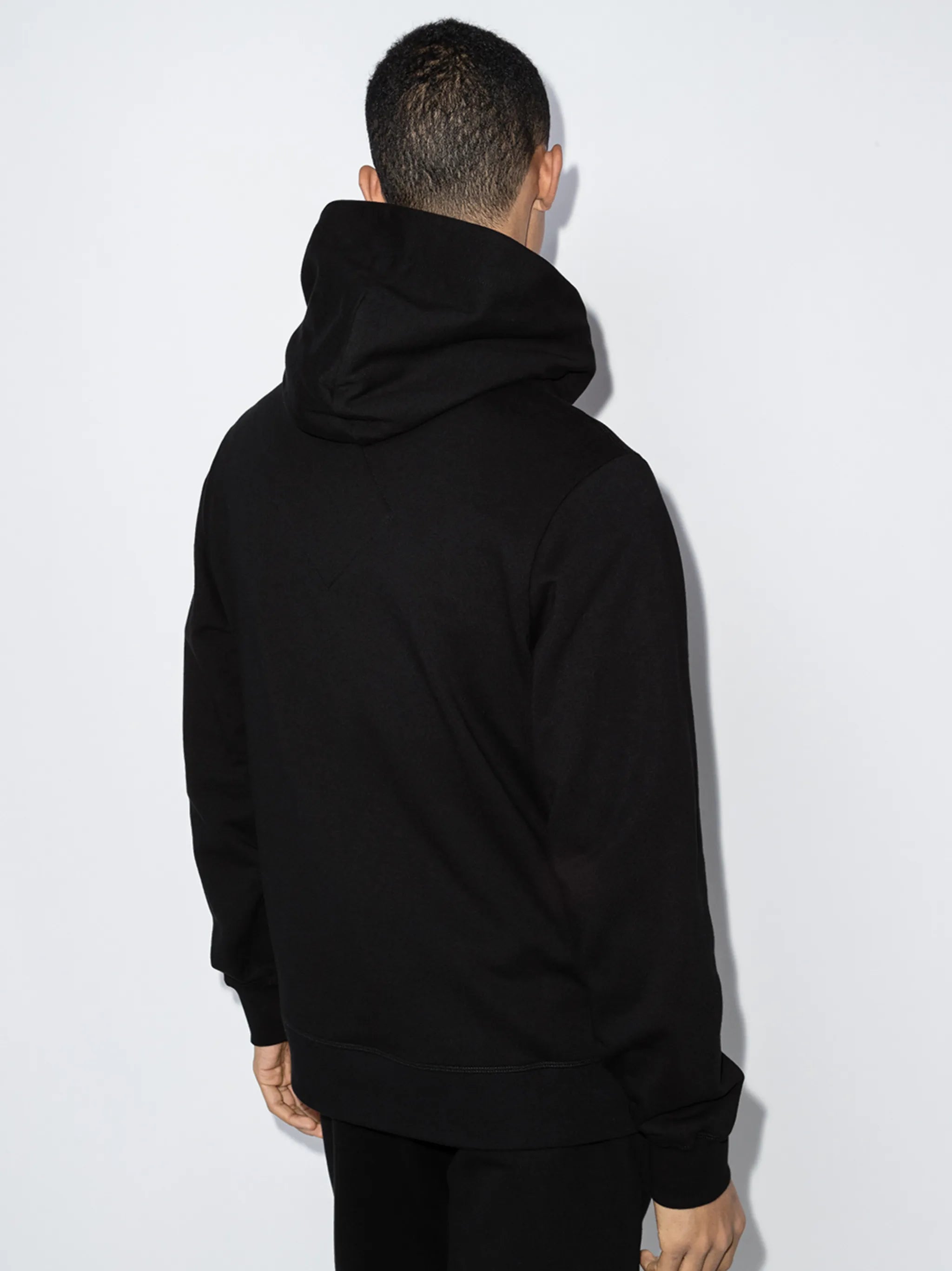 Huron logo-patch hoodie