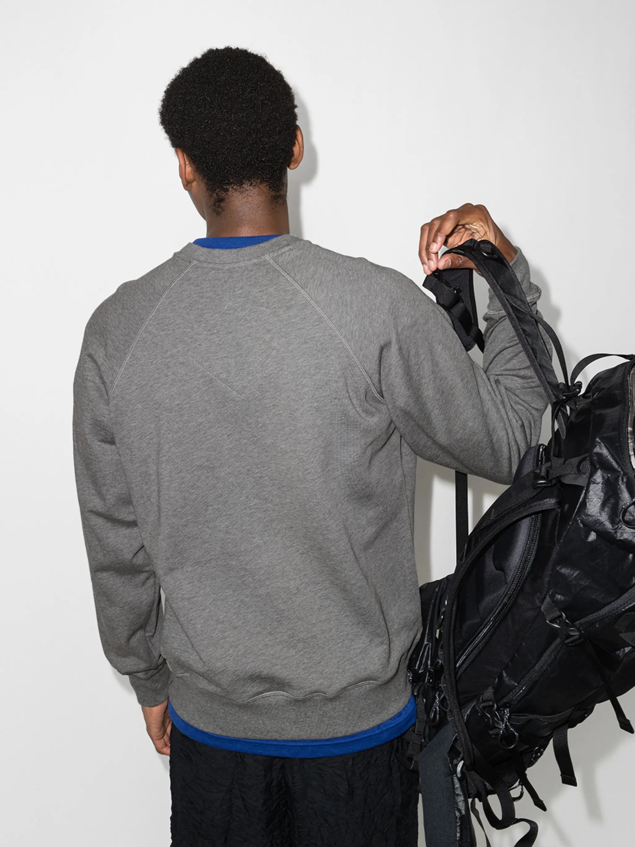 Huron logo-patch sweatshirt