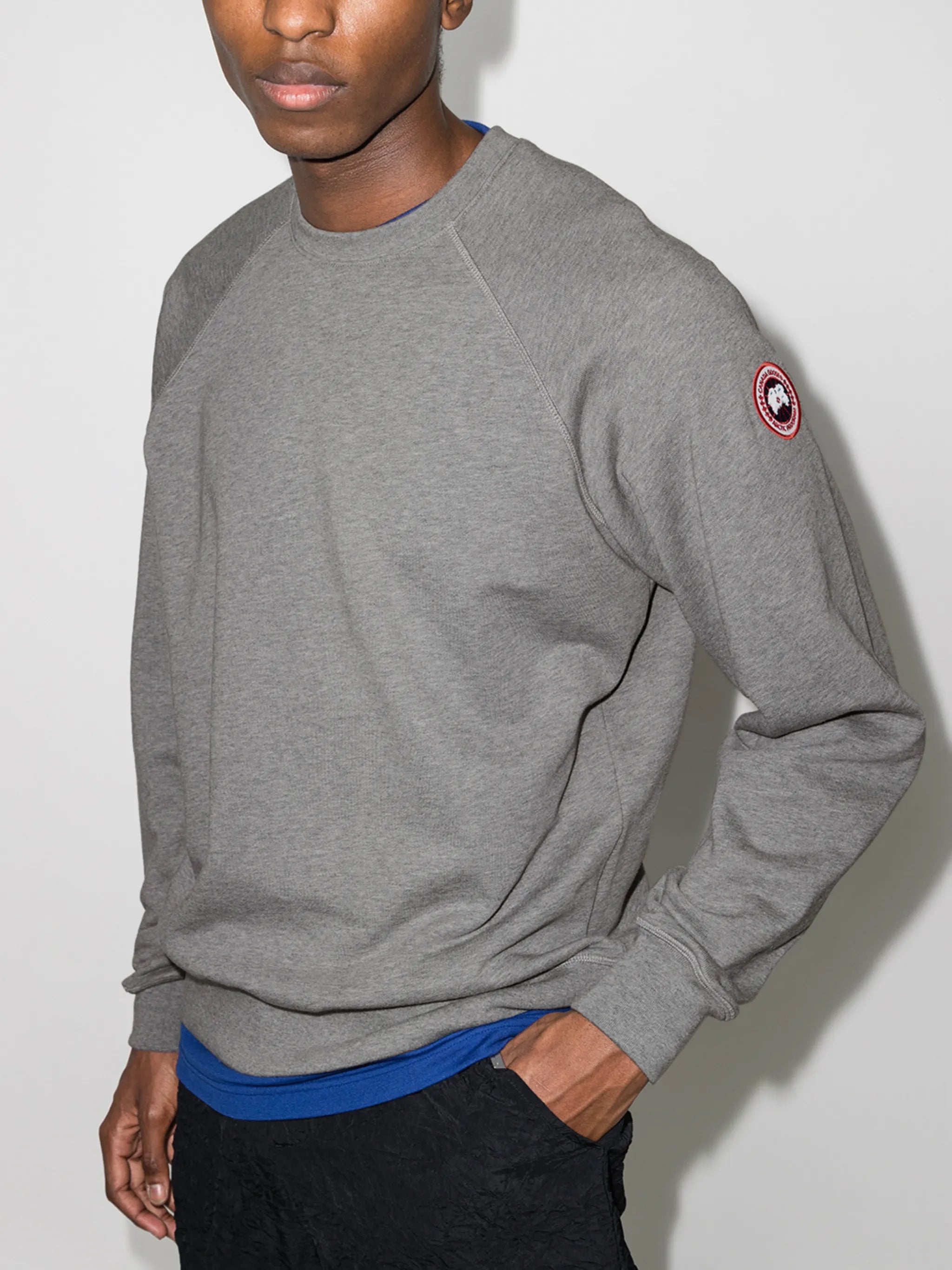 Huron logo-patch sweatshirt