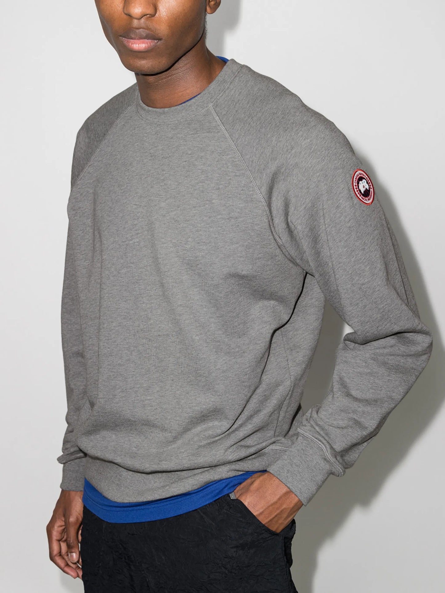 Huron logo-patch sweatshirt