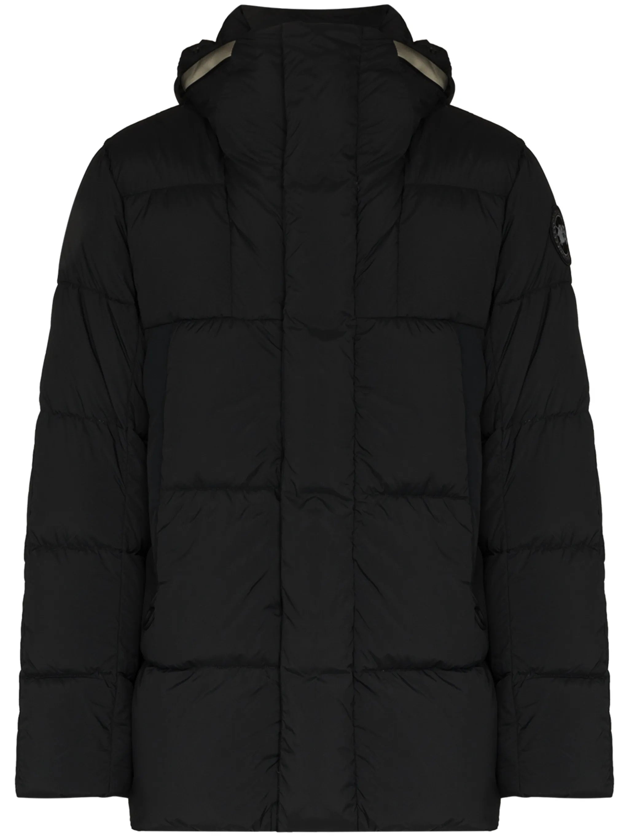 Osborne high-neck coat