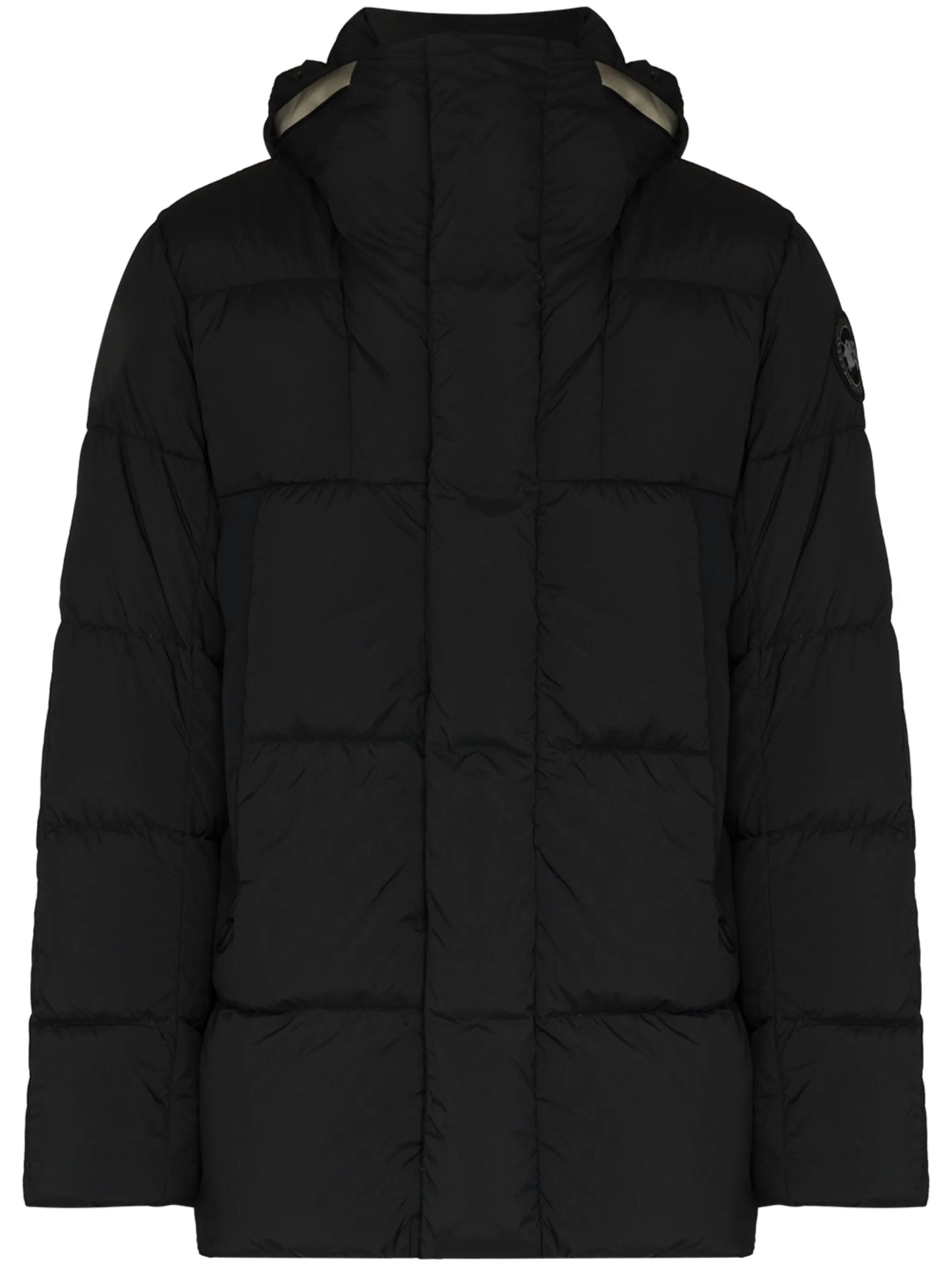 Osborne high-neck coat