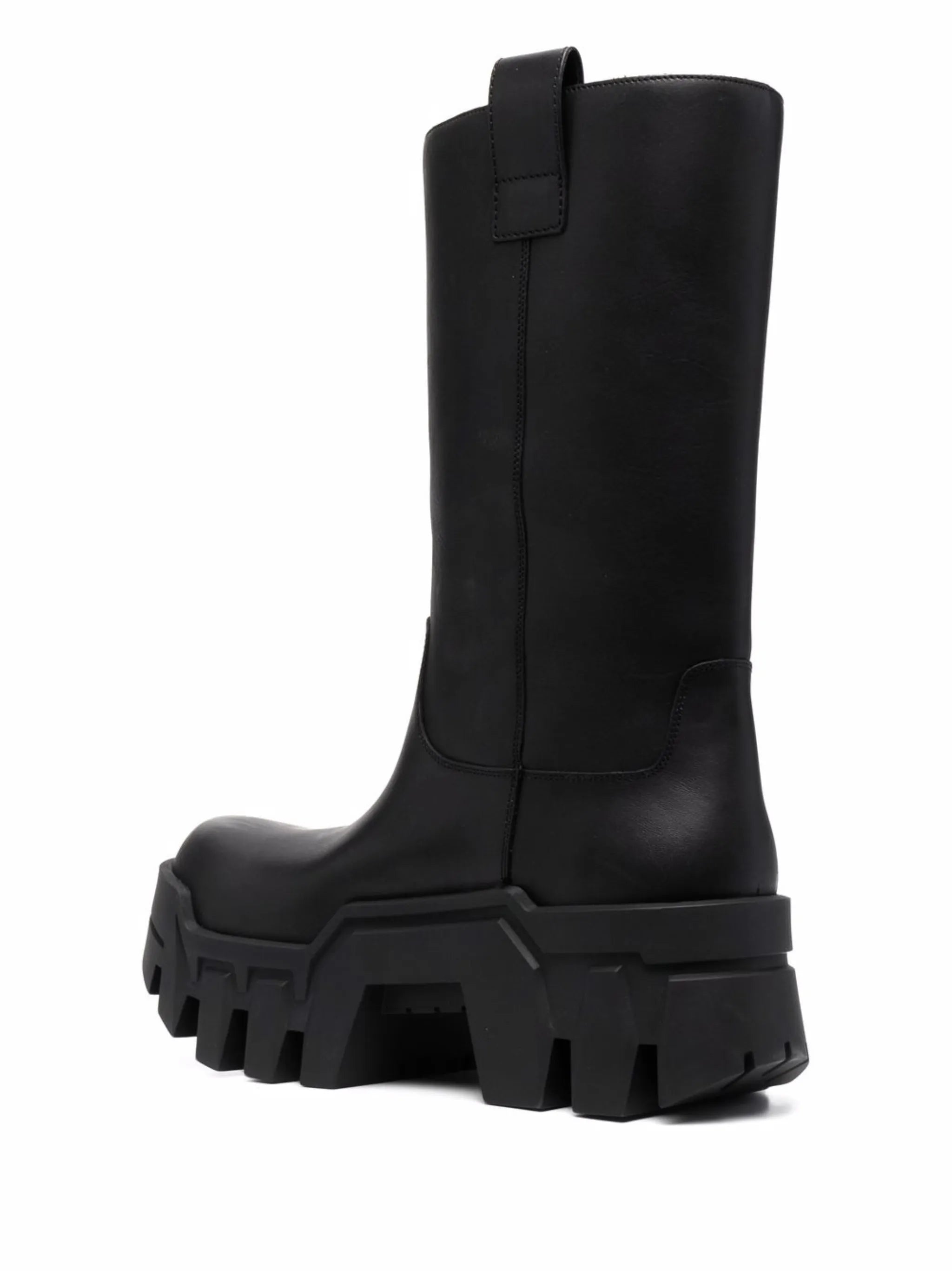 Bulldozer leather boots
