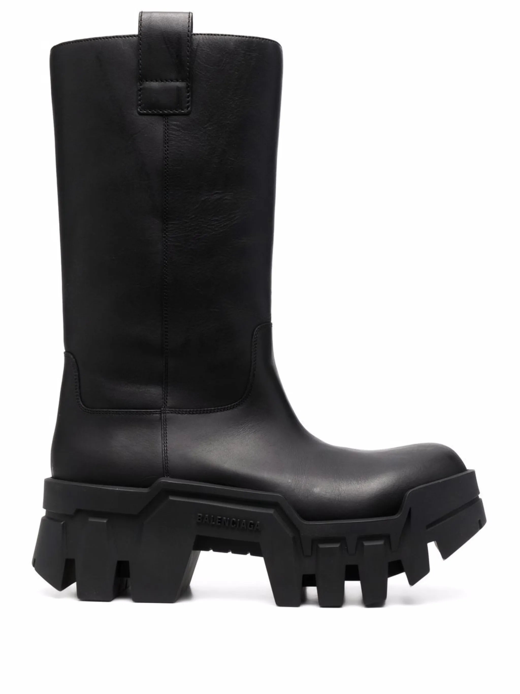 Bulldozer leather boots