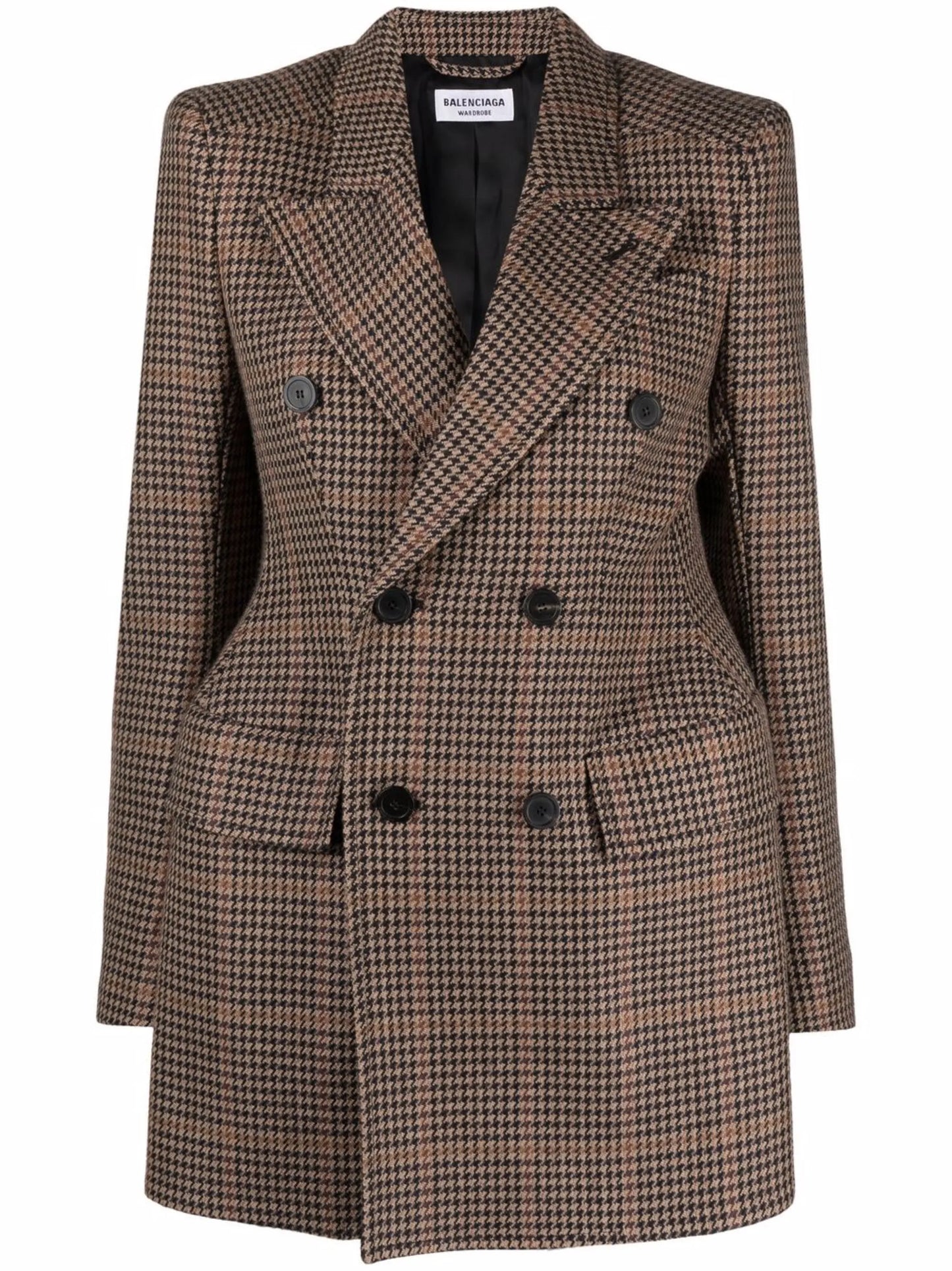 Hourglass double-breasted blazer