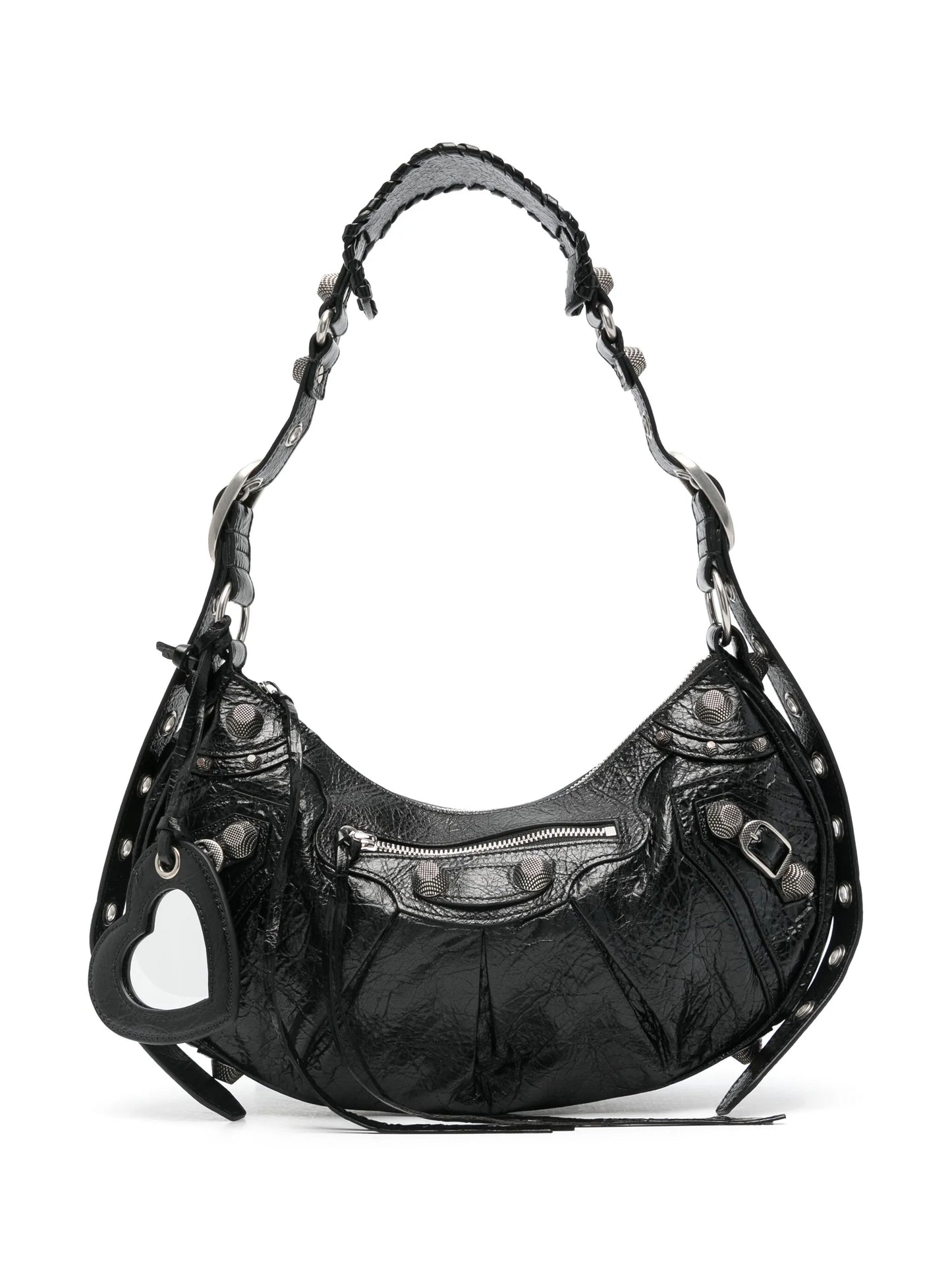 Le Cagole S leather shoulder bag