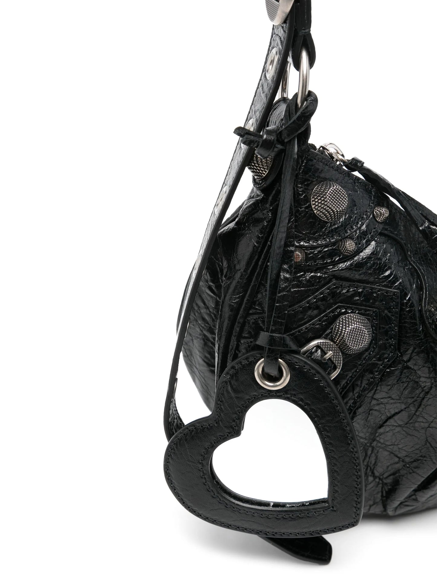 Le Cagole S leather shoulder bag