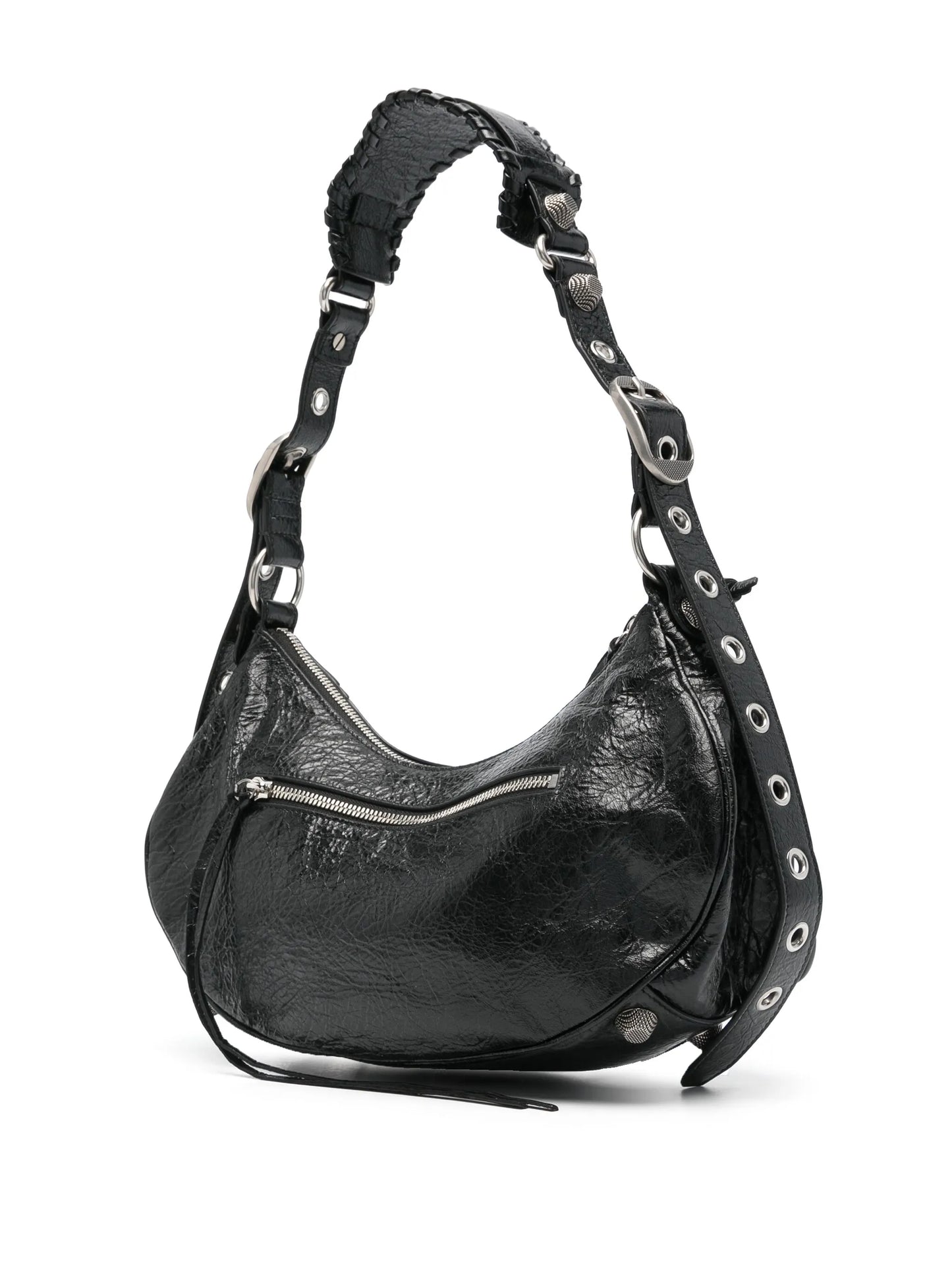 Le Cagole S leather shoulder bag