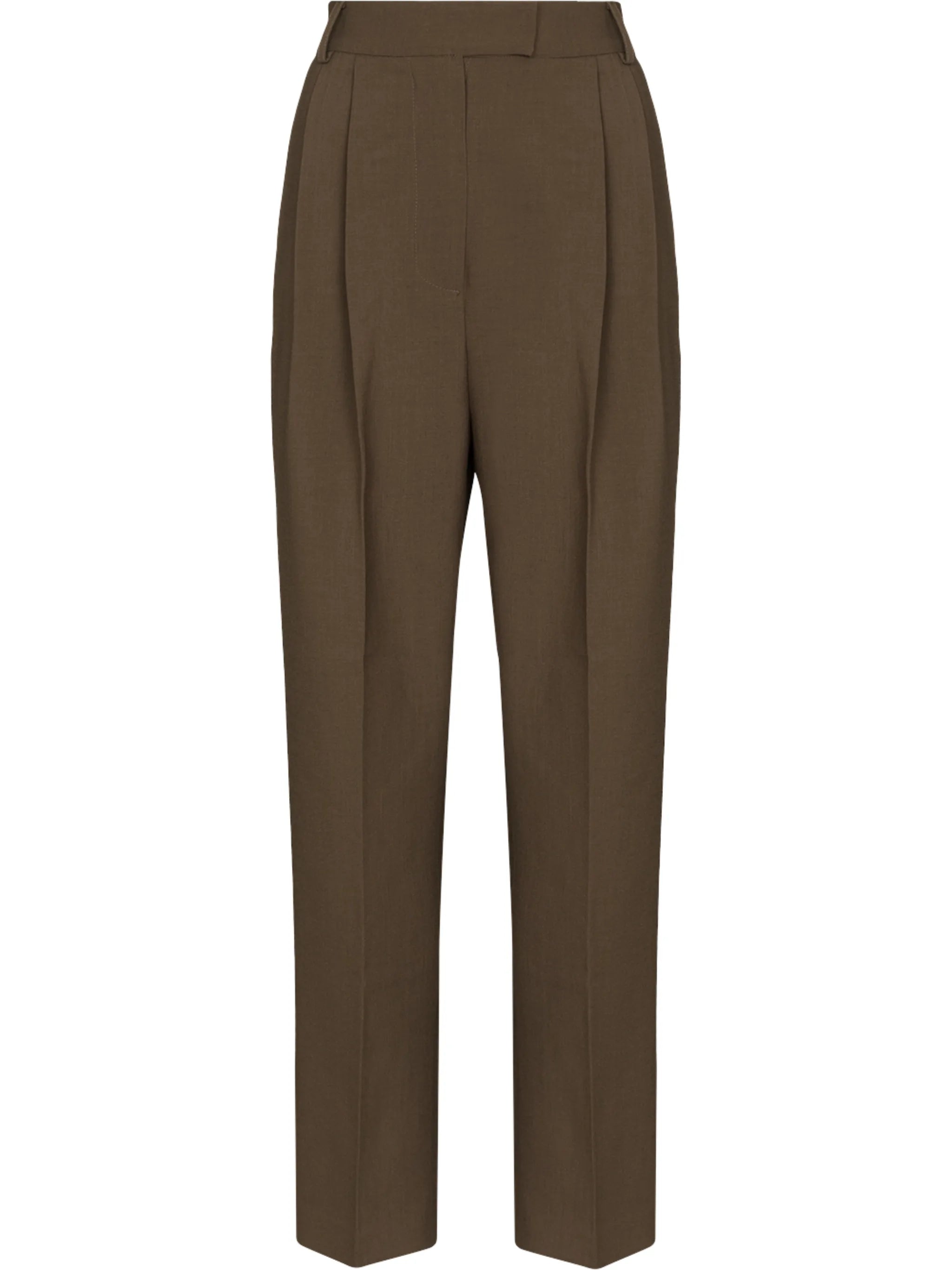 Bea high-waisted tapered trousers