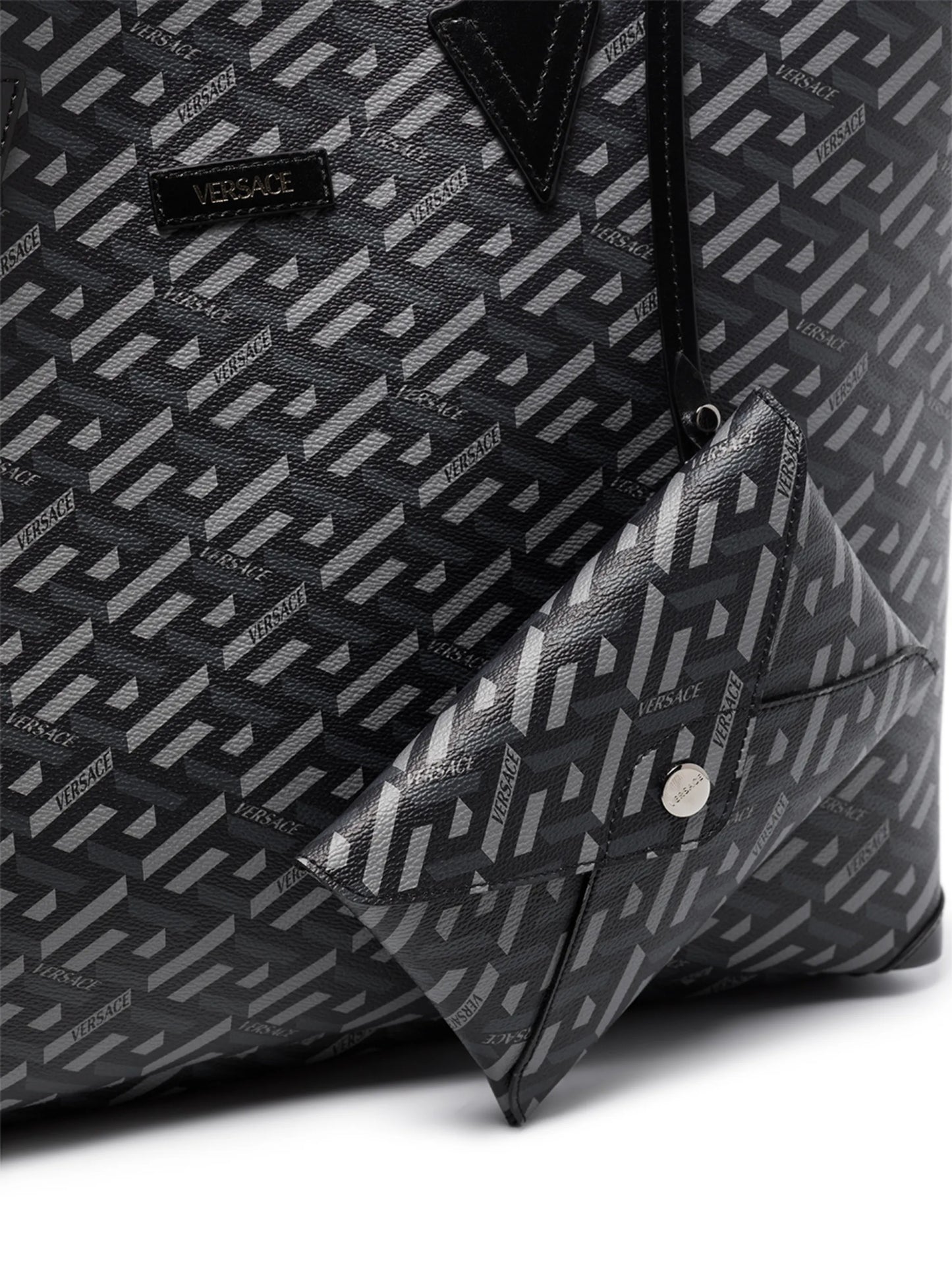 La Greca leather tote bag