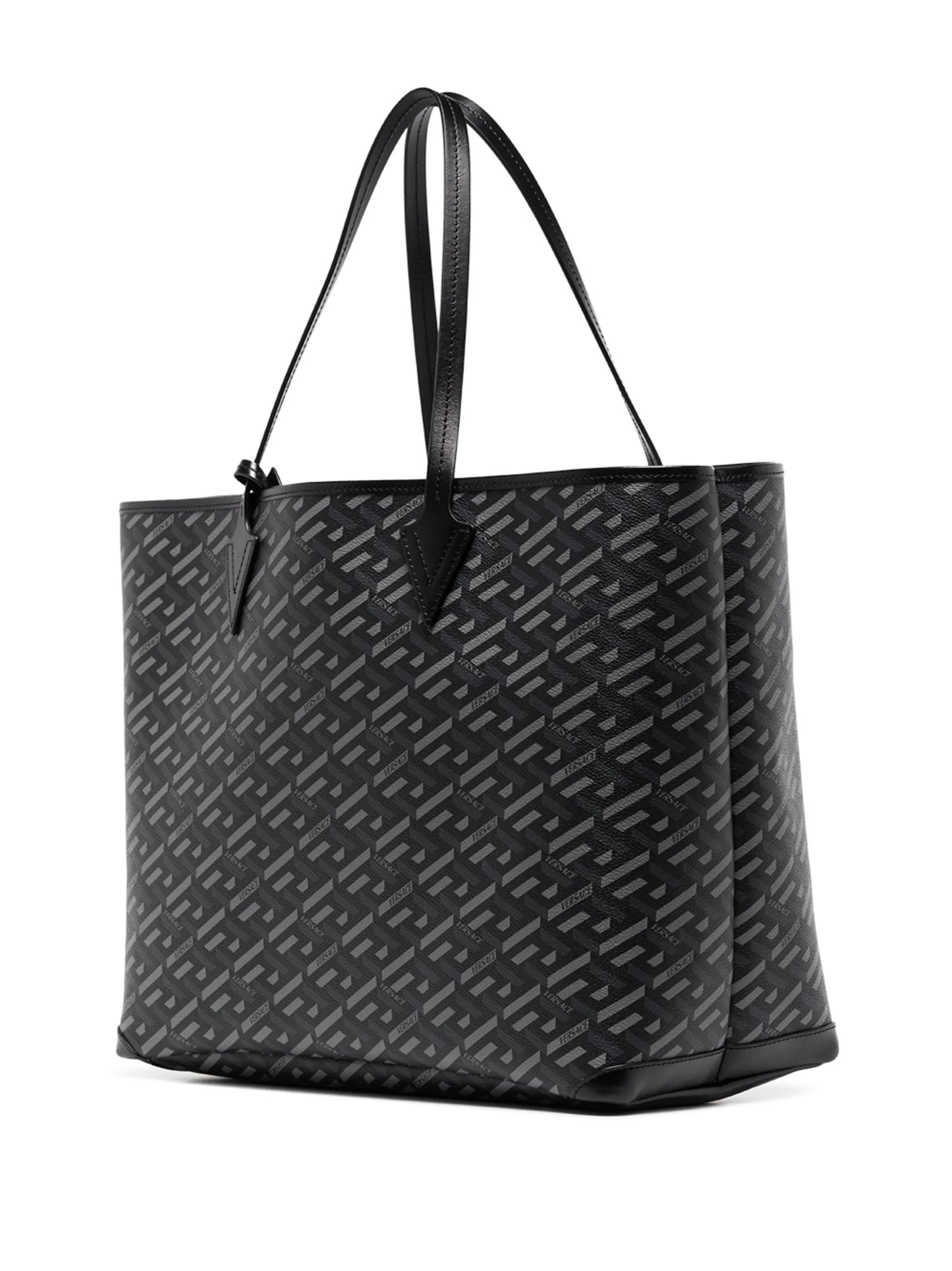 La Greca leather tote bag