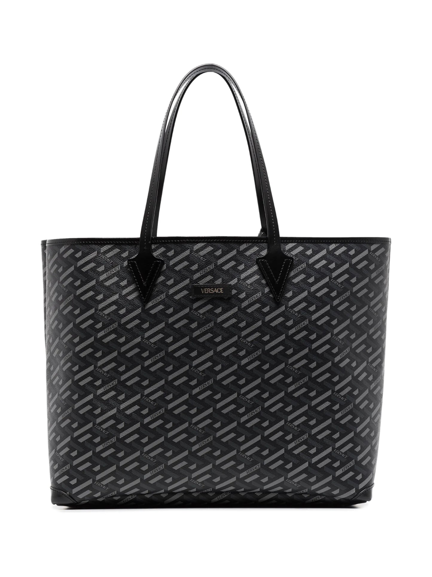 La Greca leather tote bag
