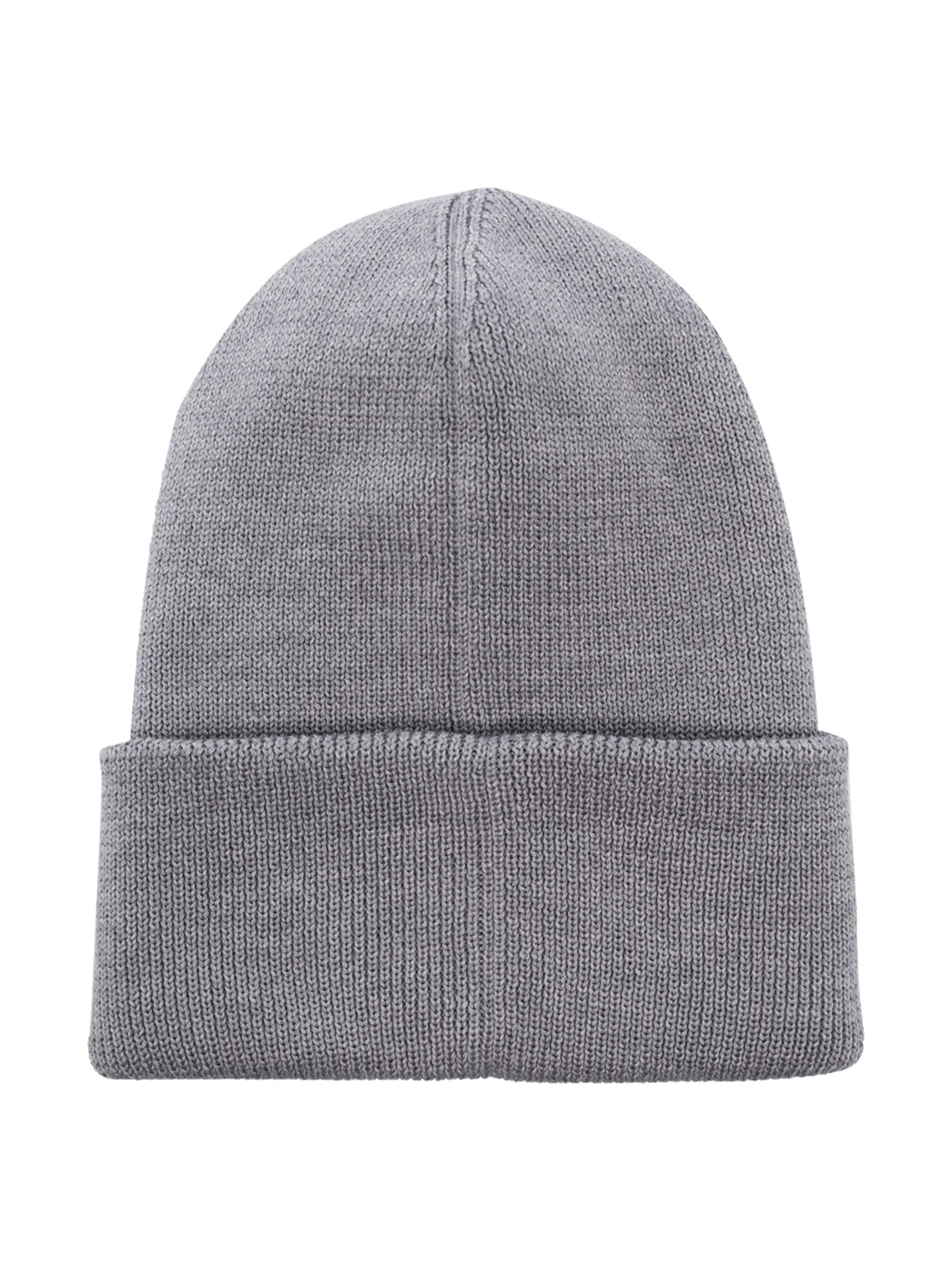 Arctic Disc ribbed-knit beanie