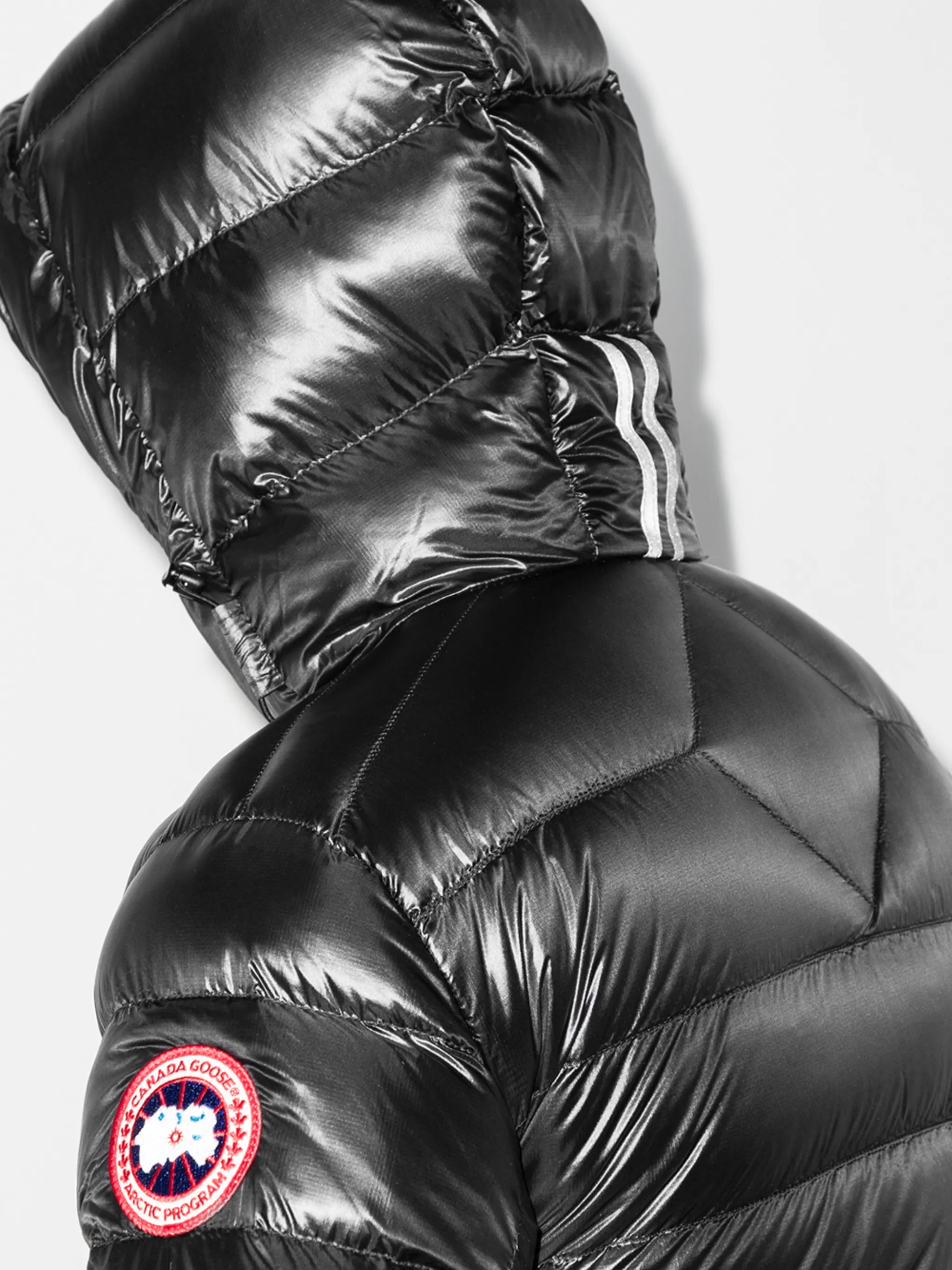 Core Crofton quilted hooded jacket