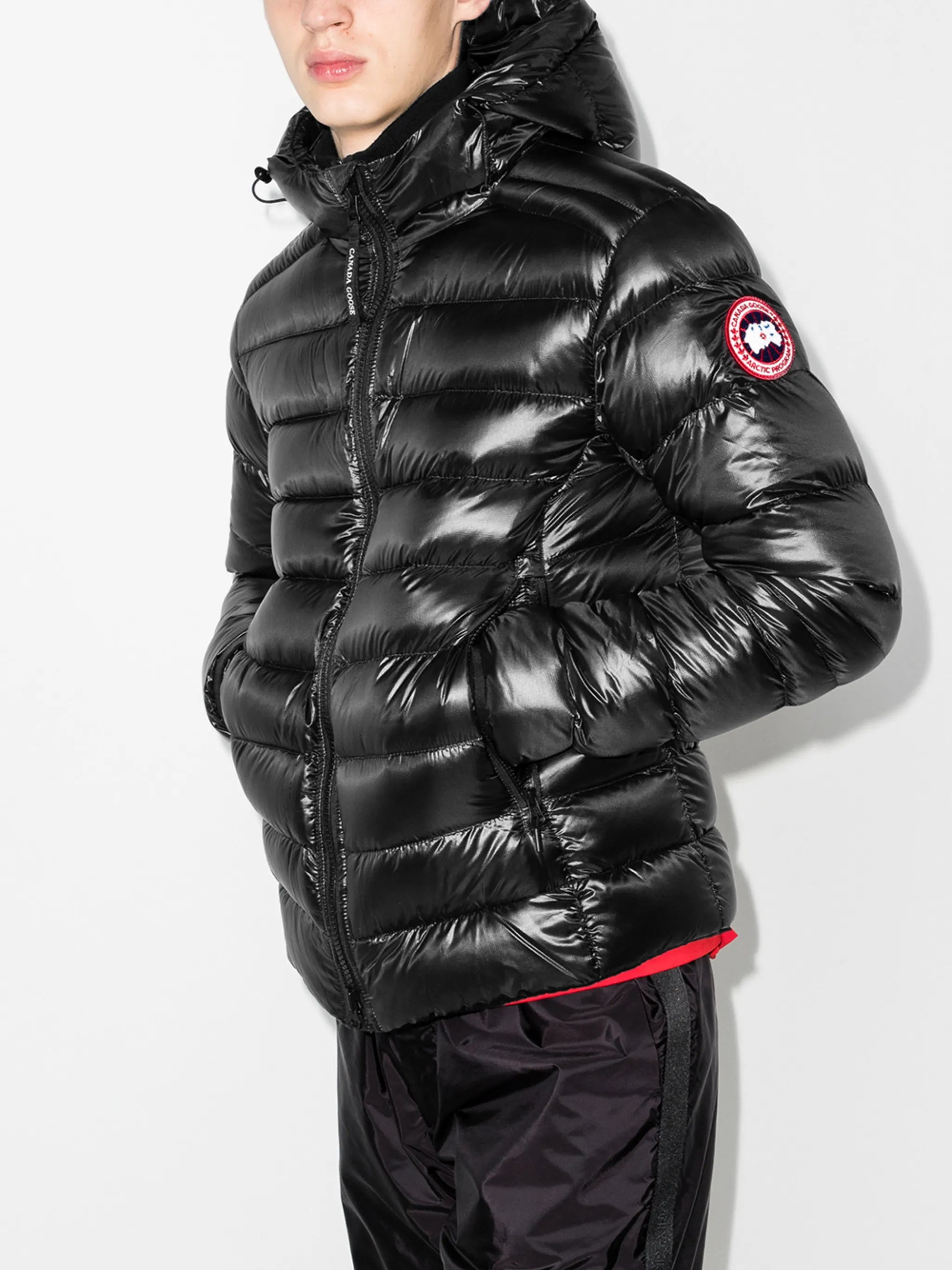 Core Crofton quilted hooded jacket