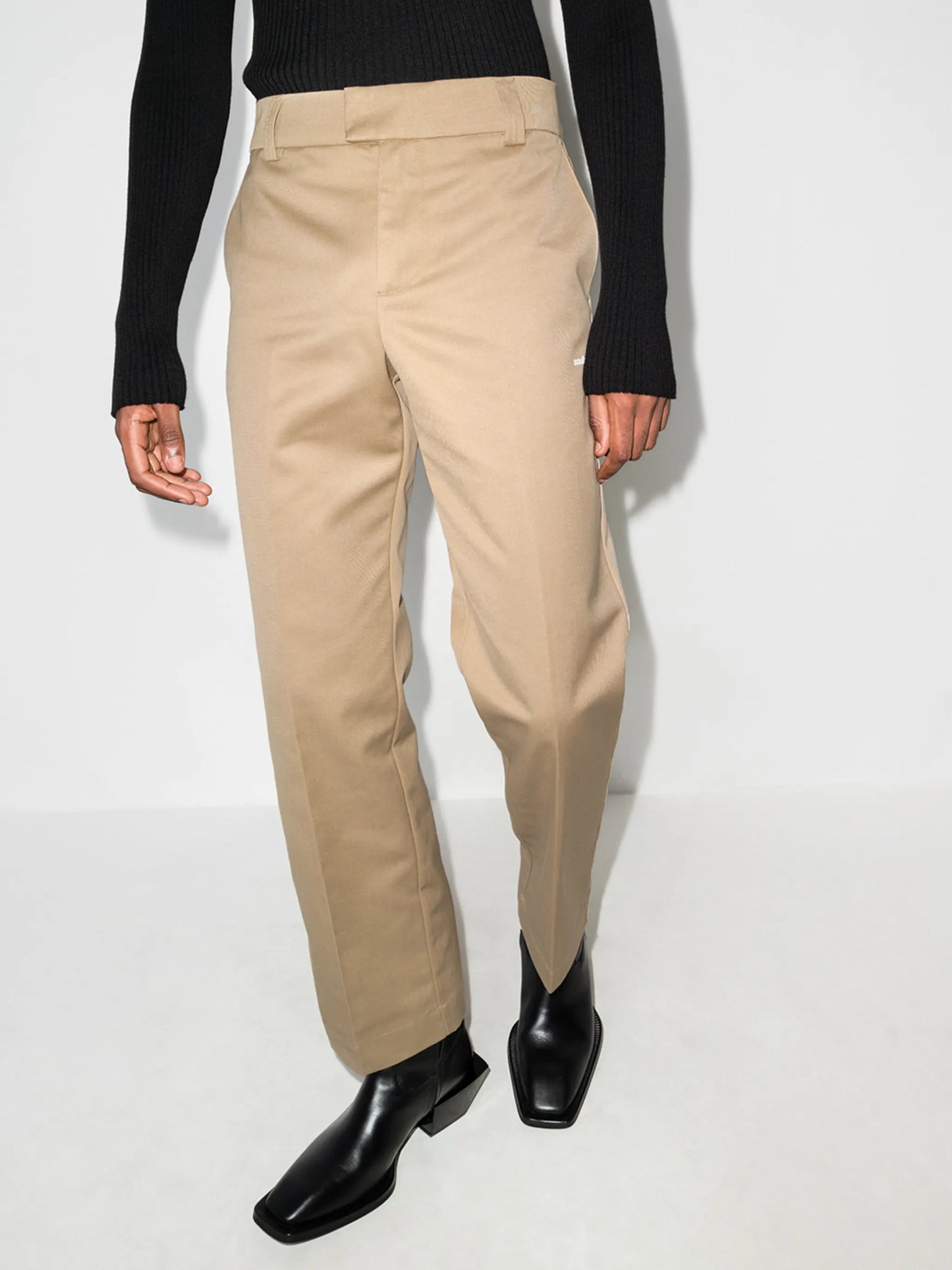 Everet straight-leg trousers