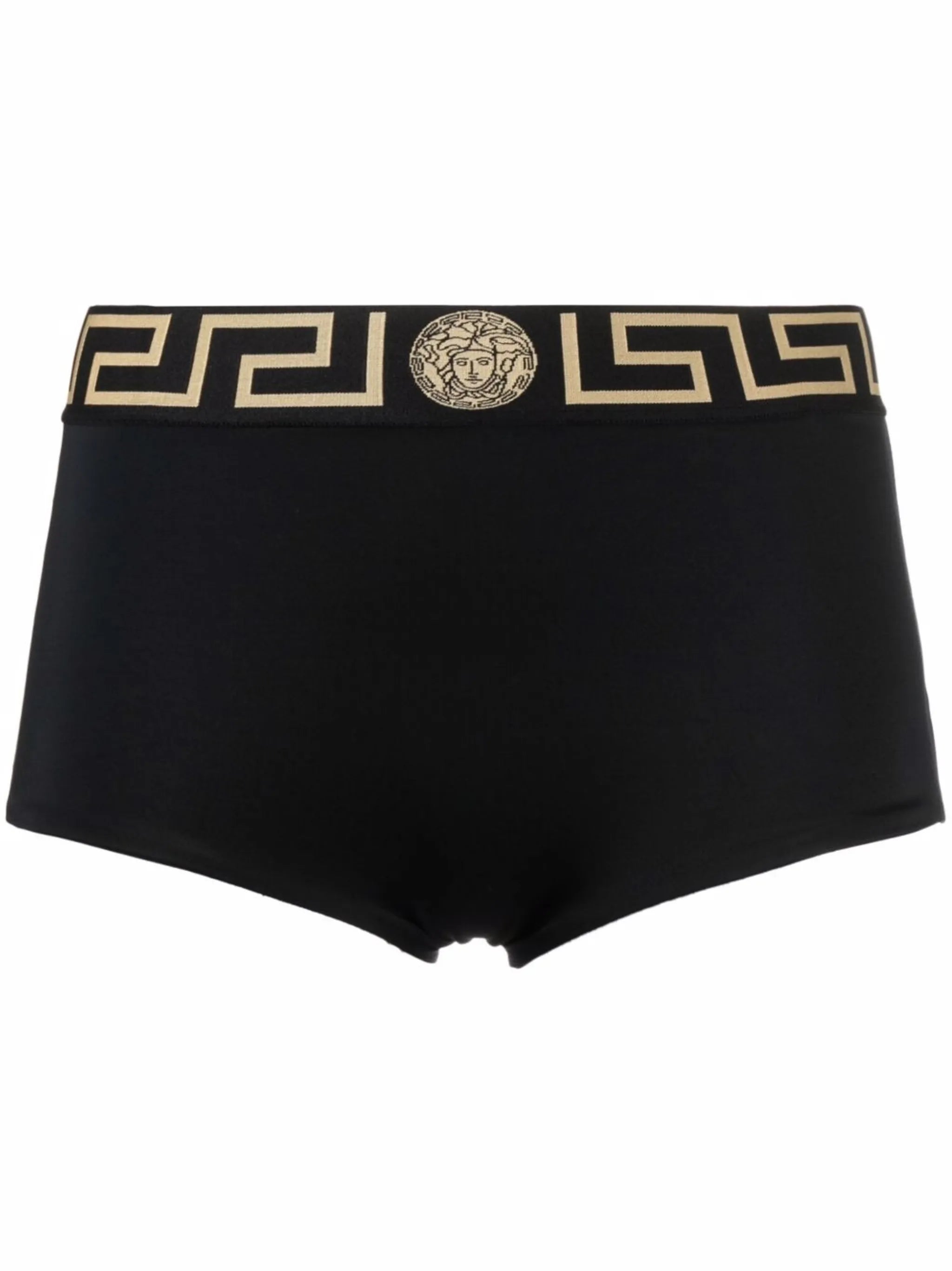 Greca-trim bikini bottoms