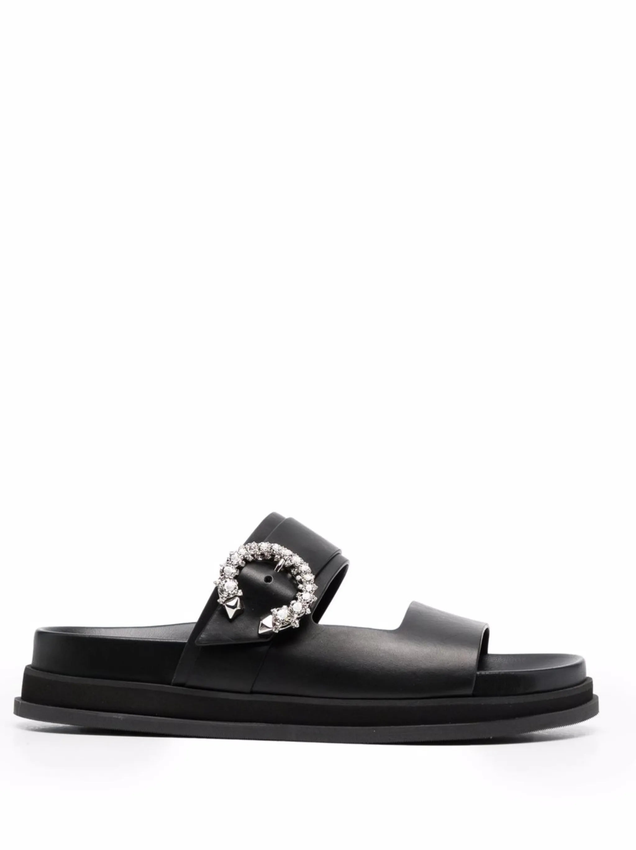 Marga crystal-embellished open-toe slides