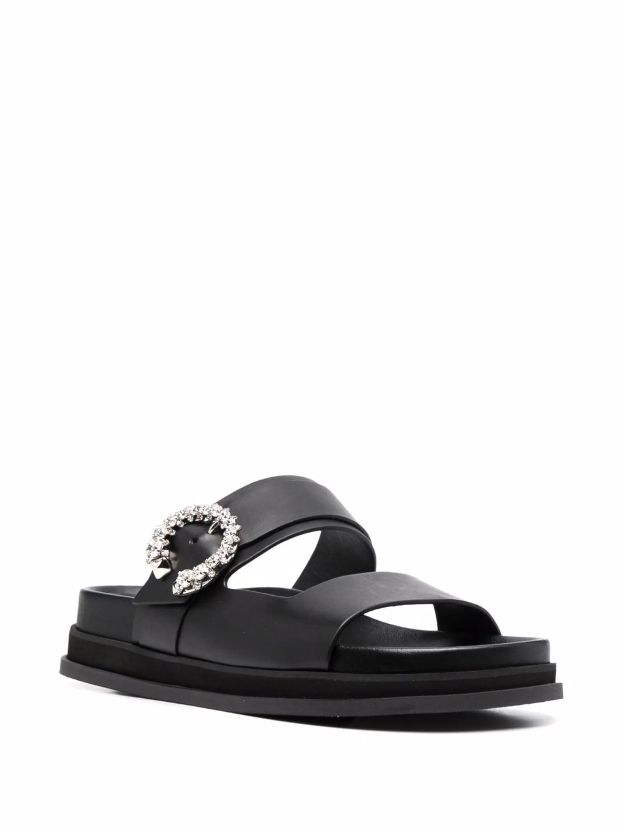Marga crystal-embellished open-toe slides
