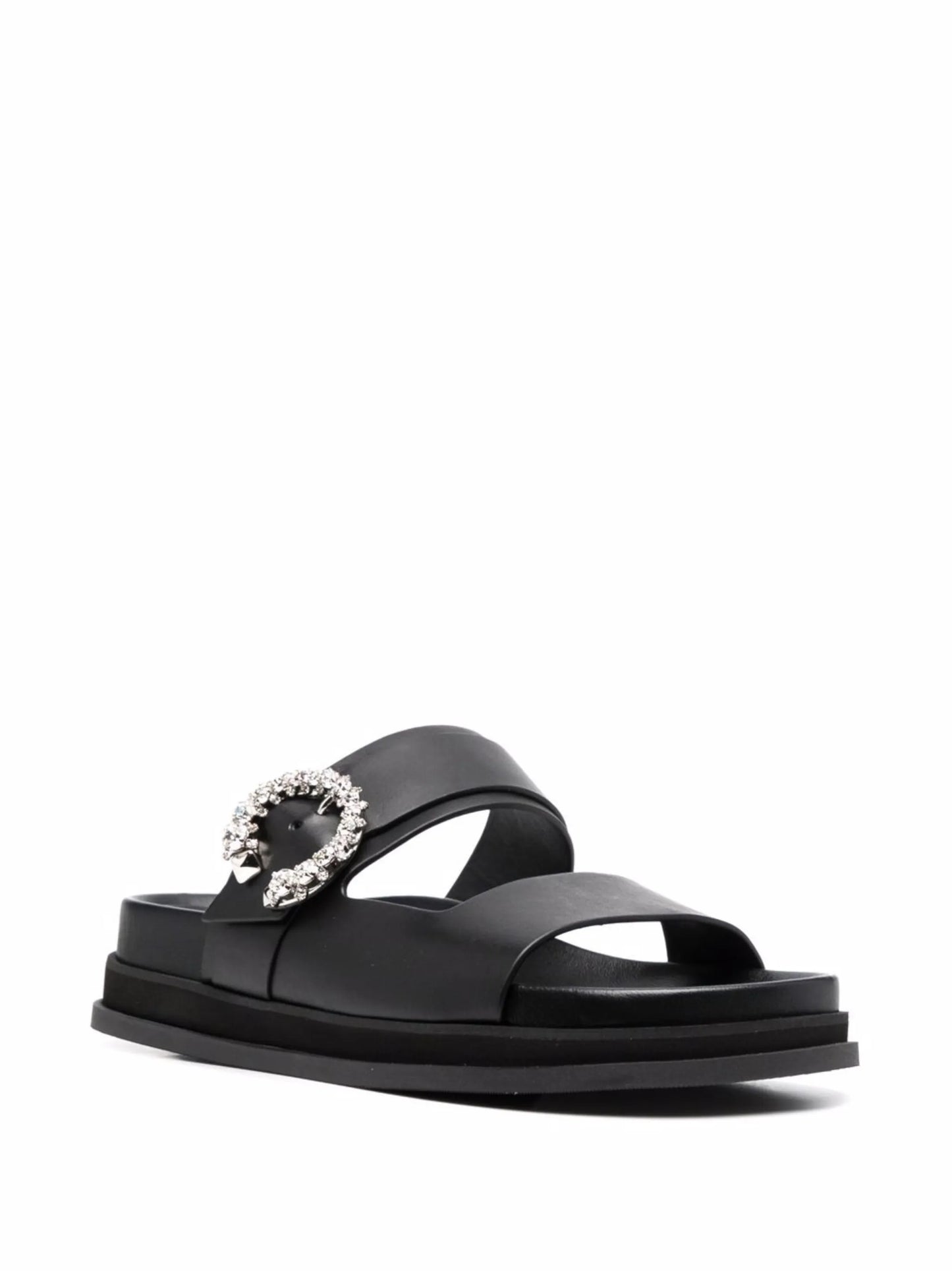 Marga crystal-embellished open-toe slides