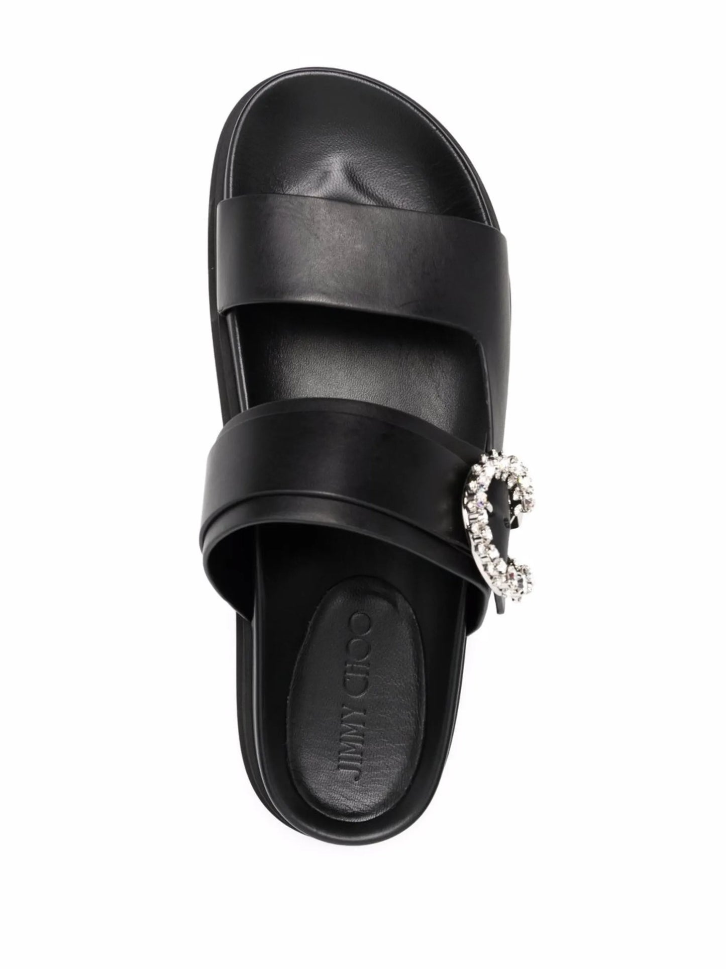 Marga crystal-embellished open-toe slides