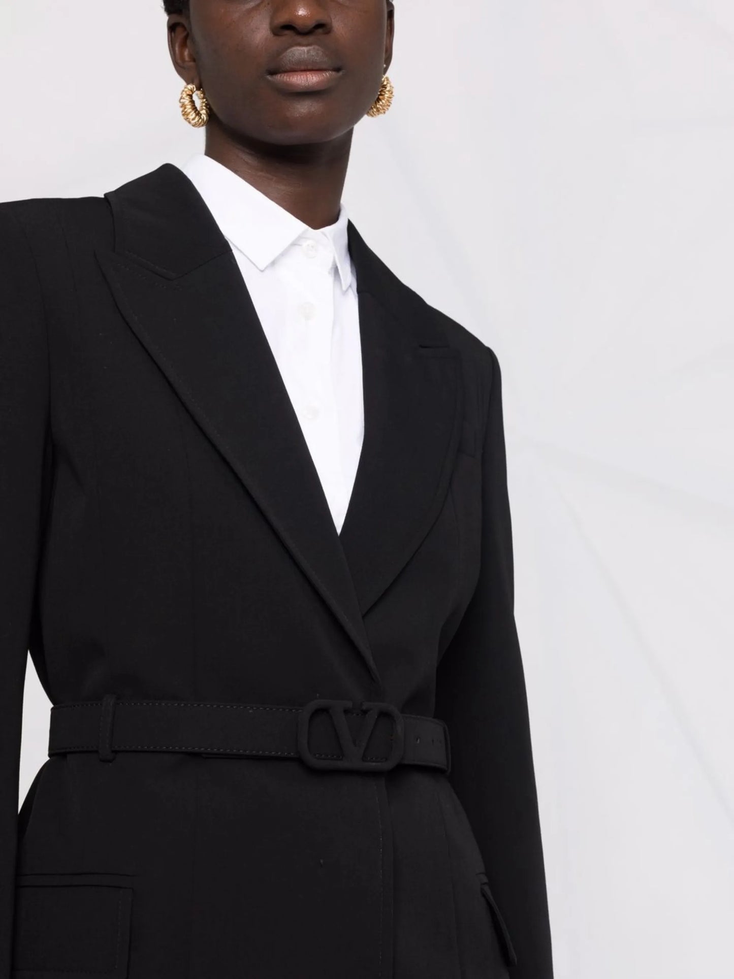 VLogo Signature wool jacket
