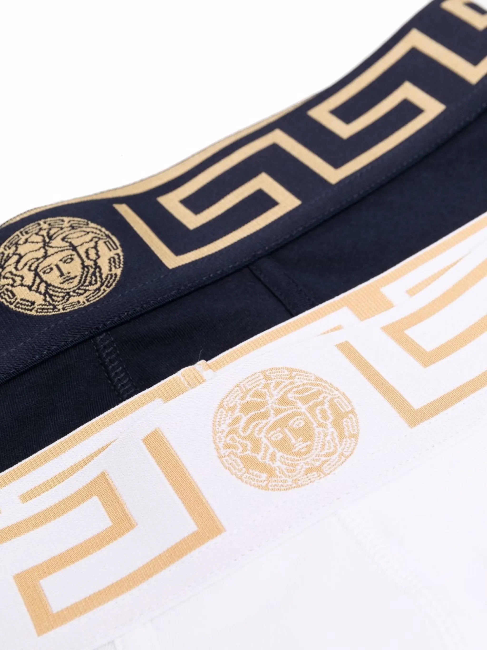 two-pack Greca-waistband boxers