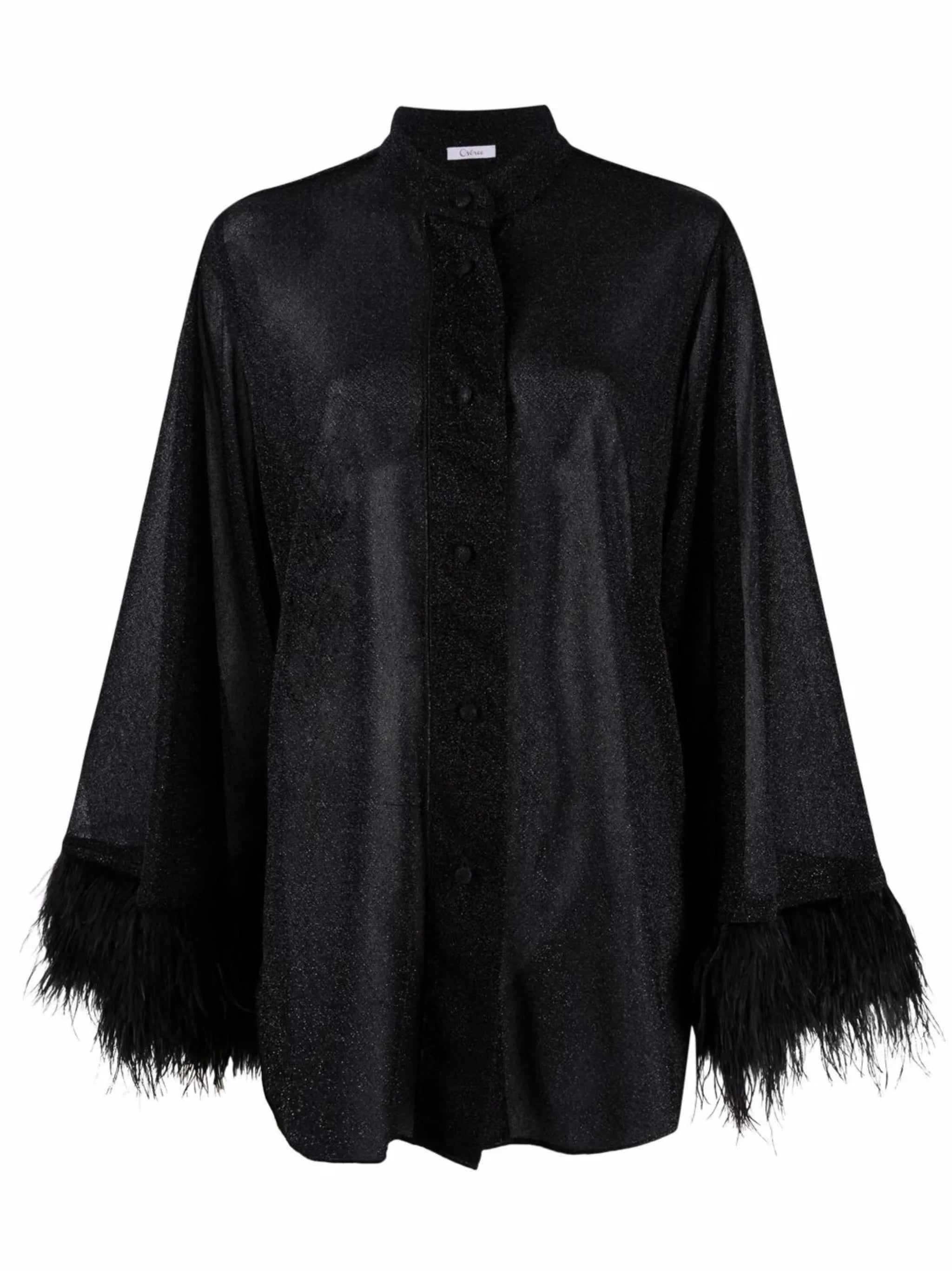 metallic stitched blouse