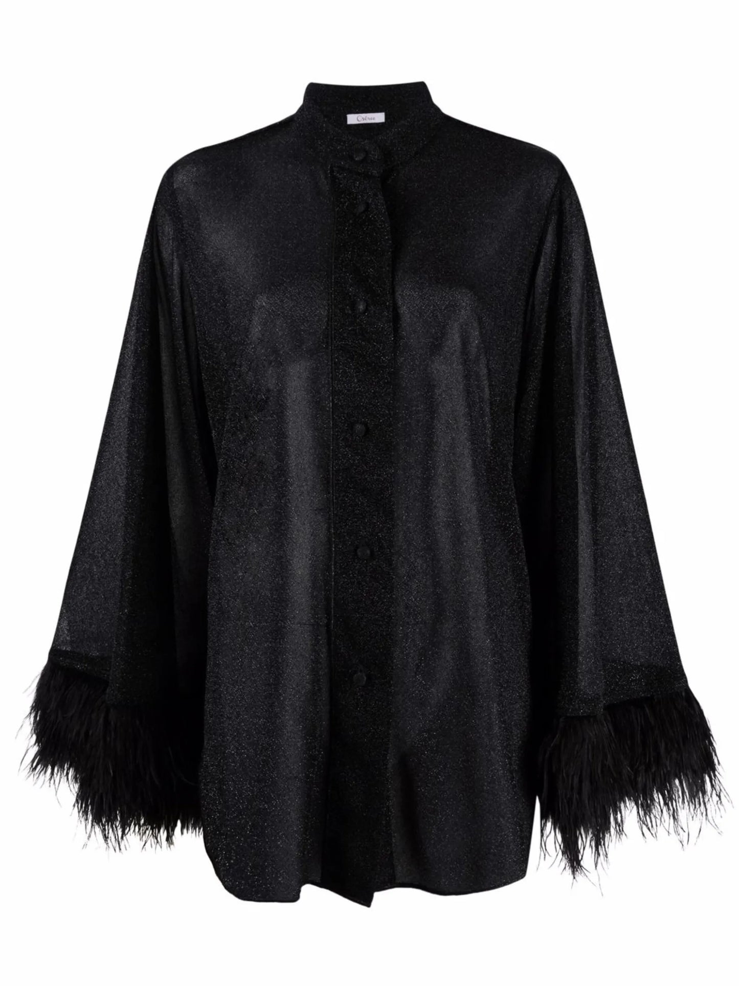 metallic stitched blouse