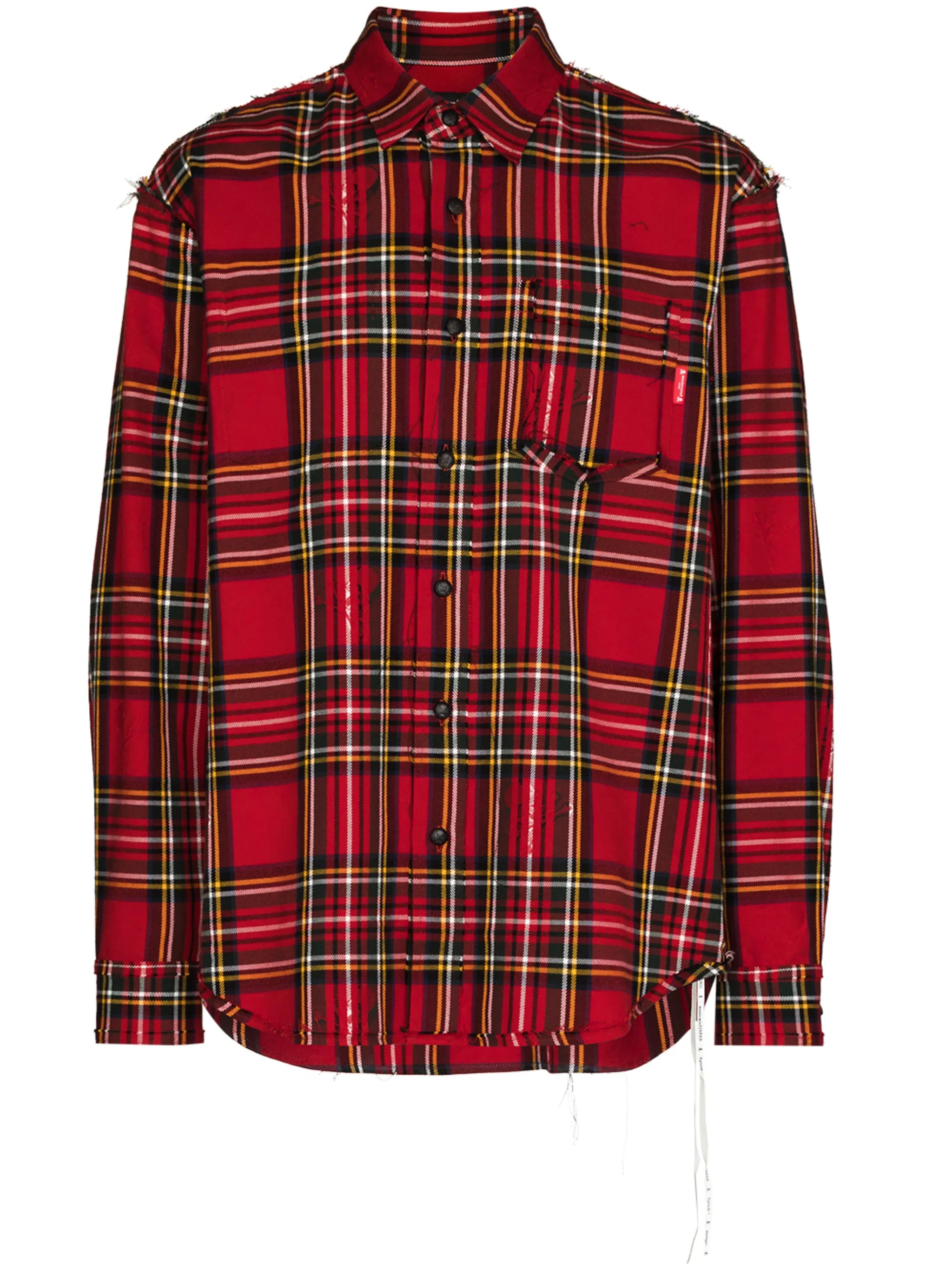 reversible plaid shirt