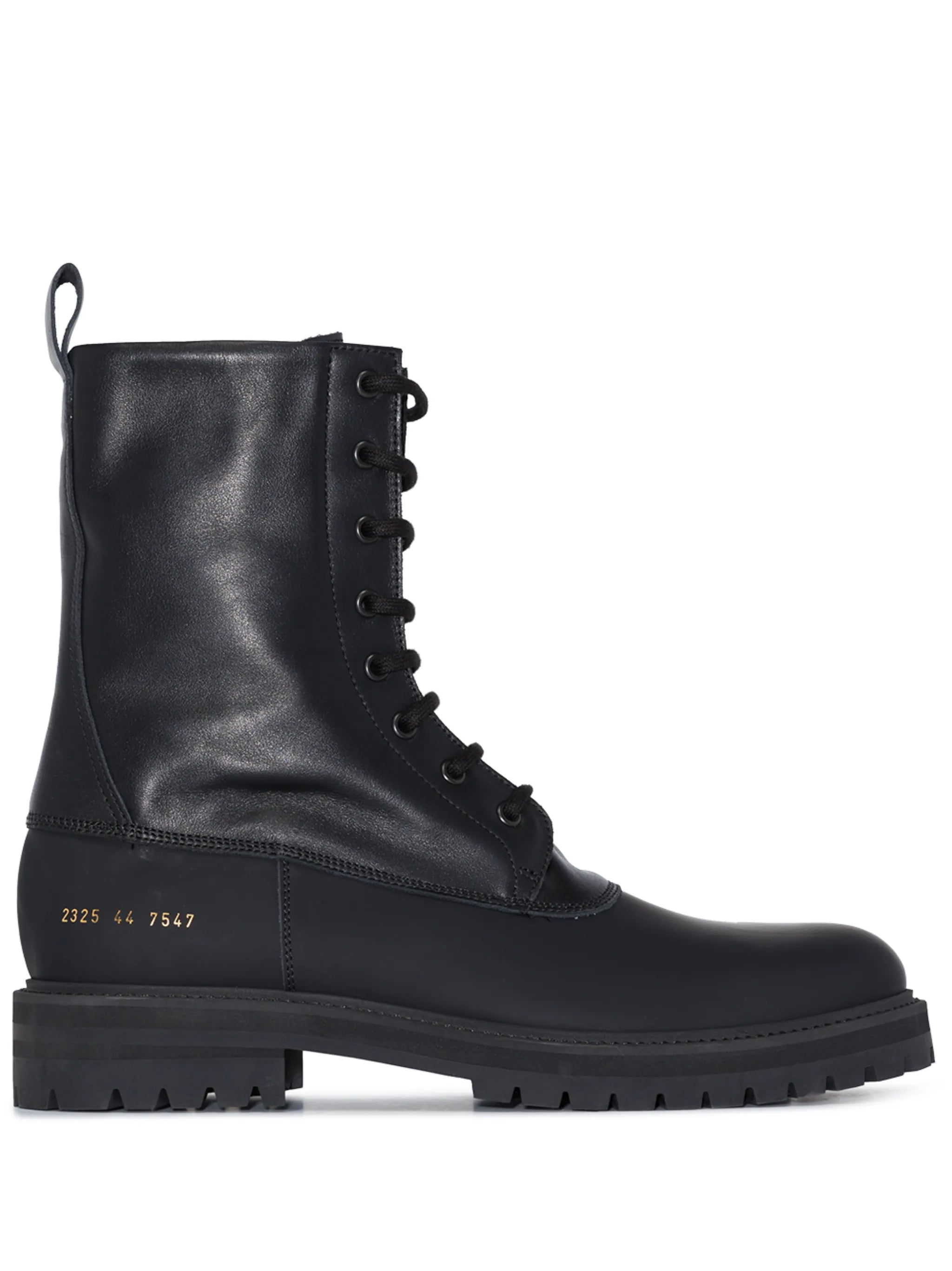 technical lace-up combat boots