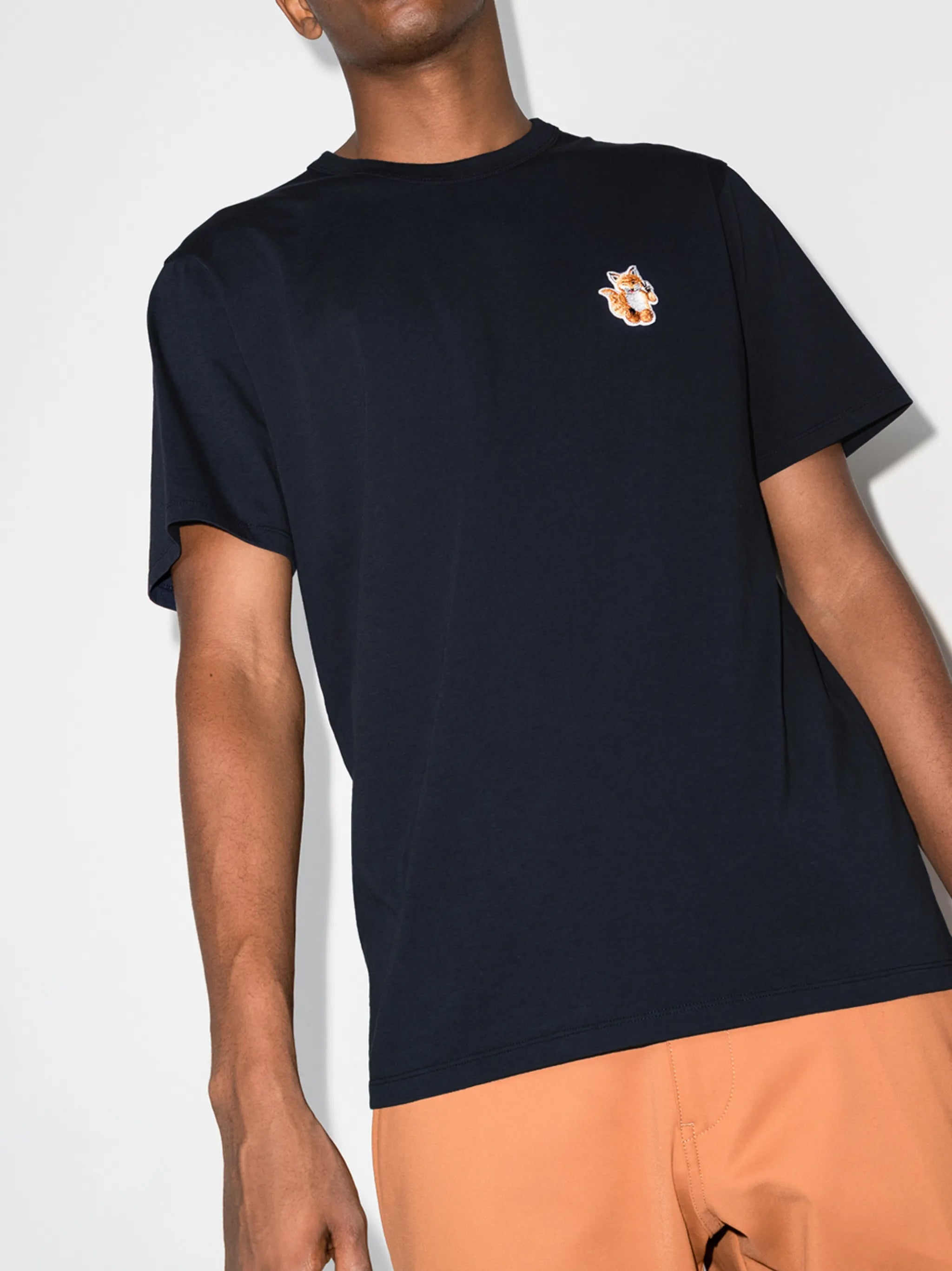 small Fox patch T-shirt