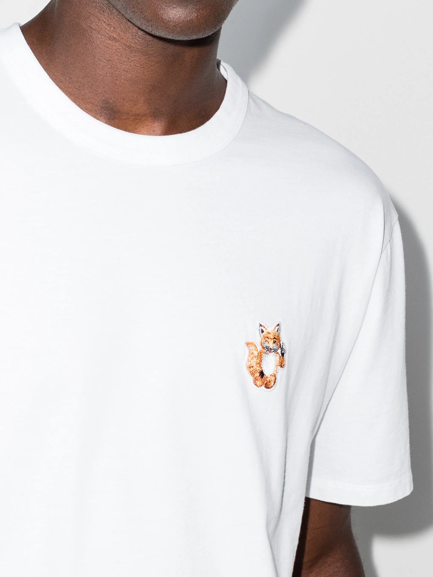 small Fox patch T-shirt